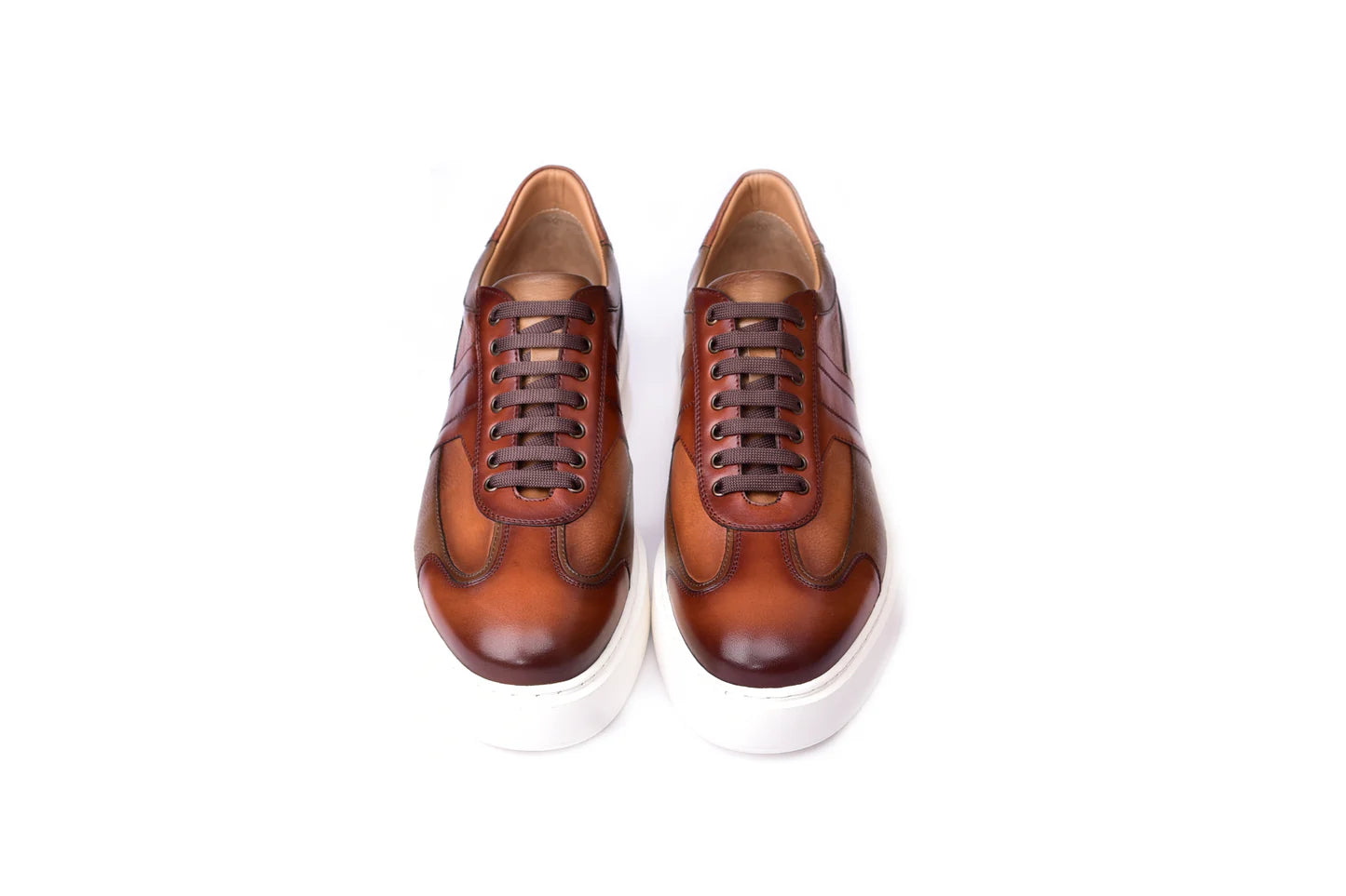 Corrente Tan Calfskin Casual Shoe