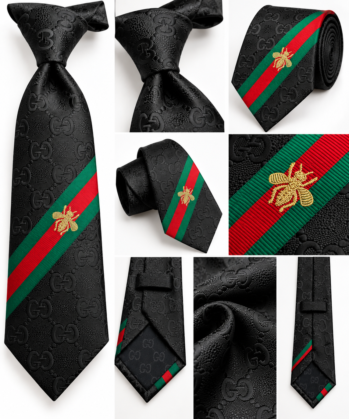 GG Solid-2 Black Tie