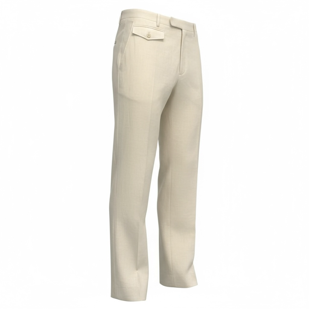 Cigar Linen Slacks