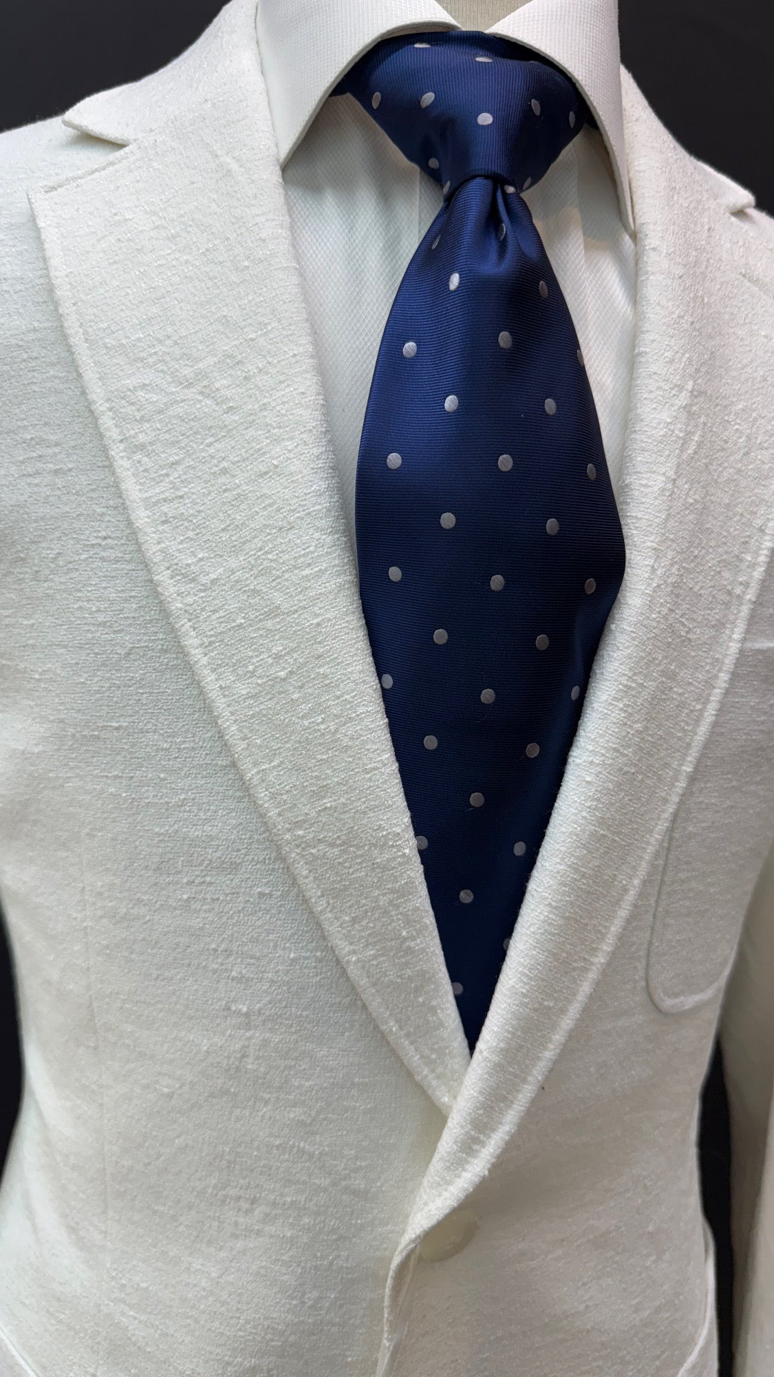 Slim Fit White Sportcoat