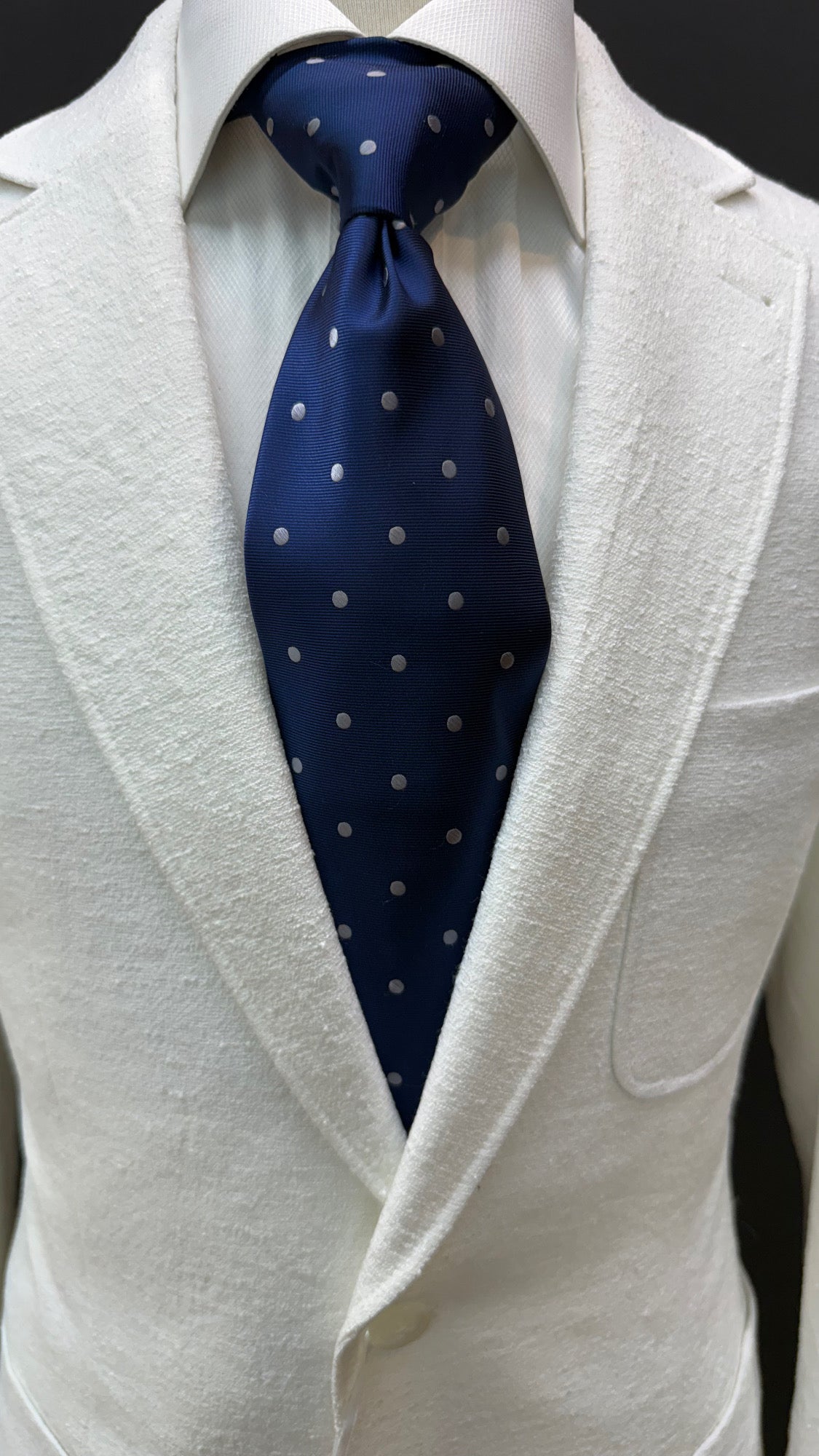 Slim Fit White Sportcoat