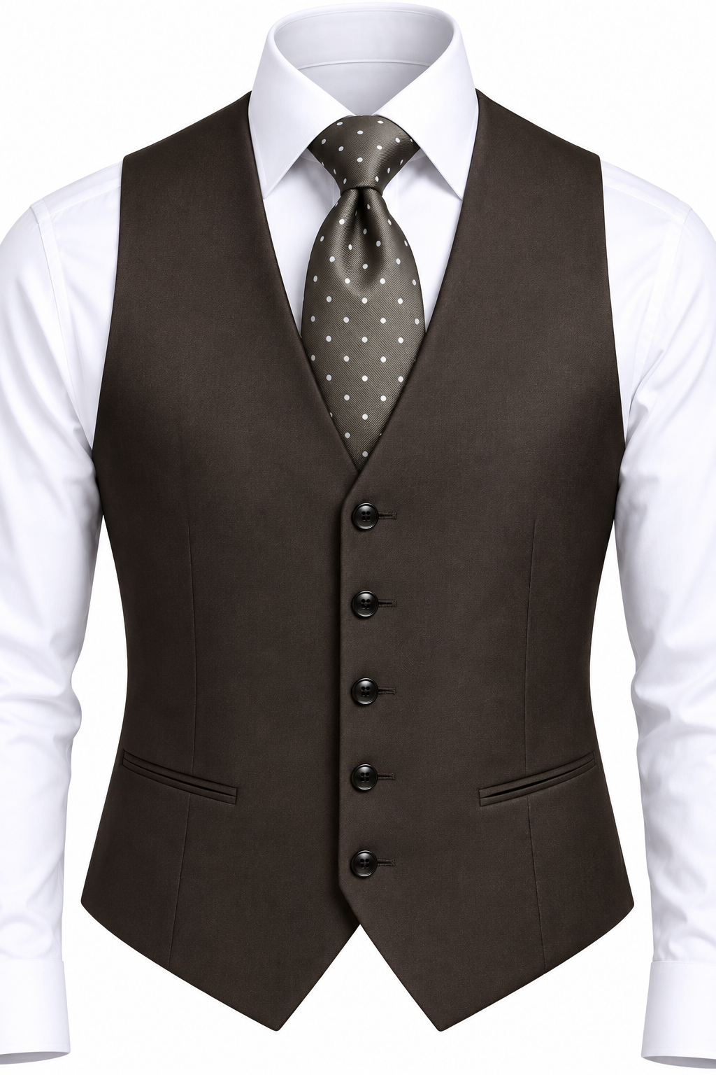 Brown Rossi 3pc Suit