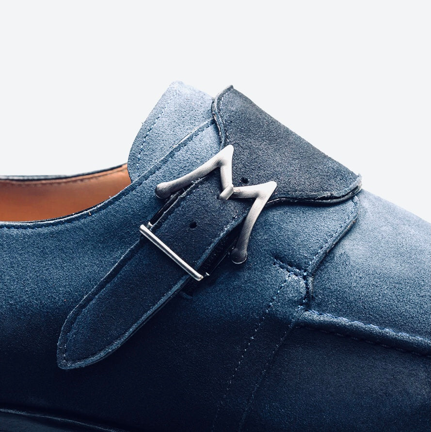 Mezlan Diesel Suede Royal