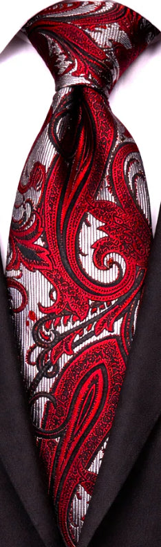 RED & BLACK TIE