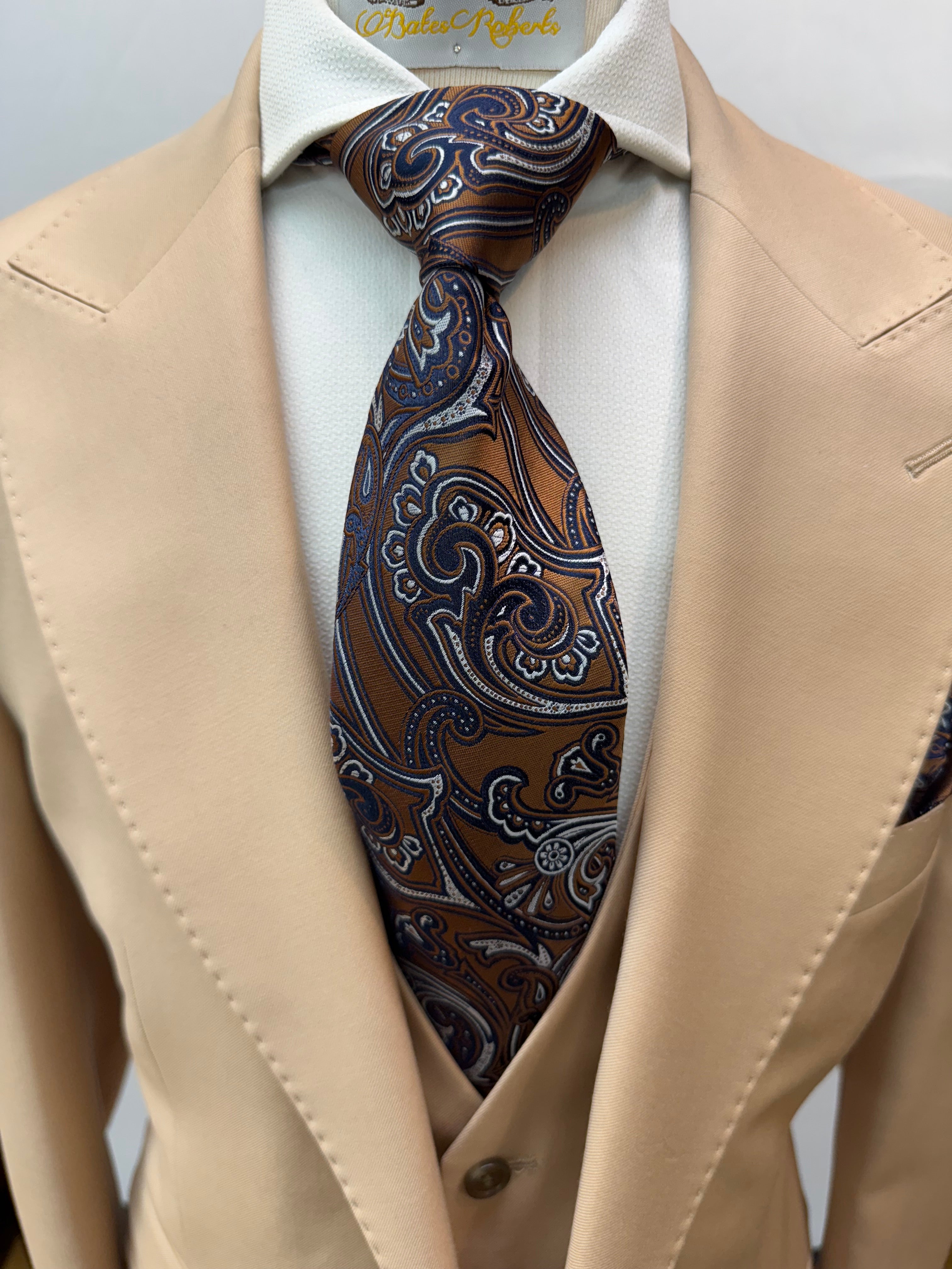 Berragamo Tan Modern Fit 3pc