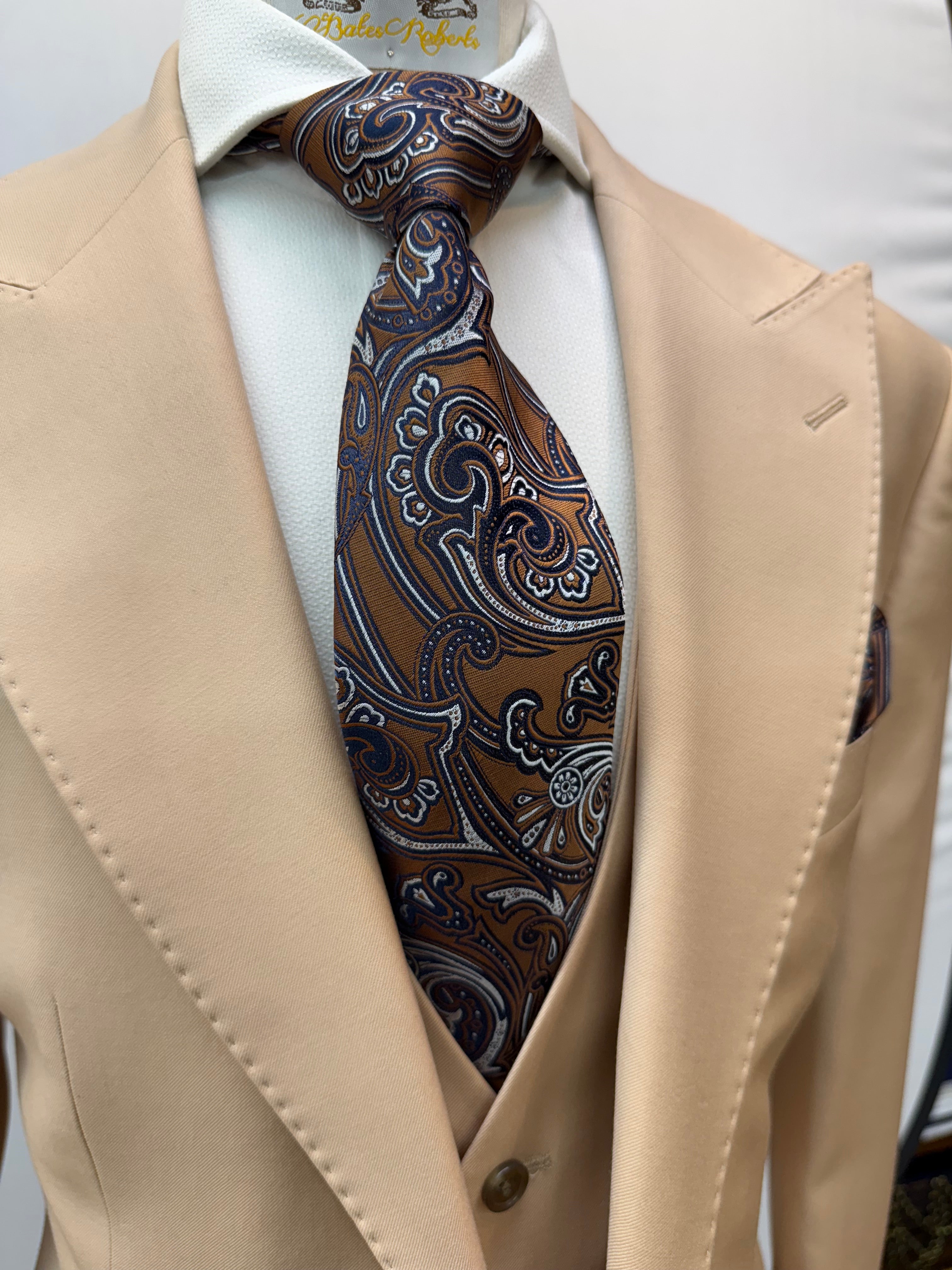 Berragamo Tan Modern Fit 3pc