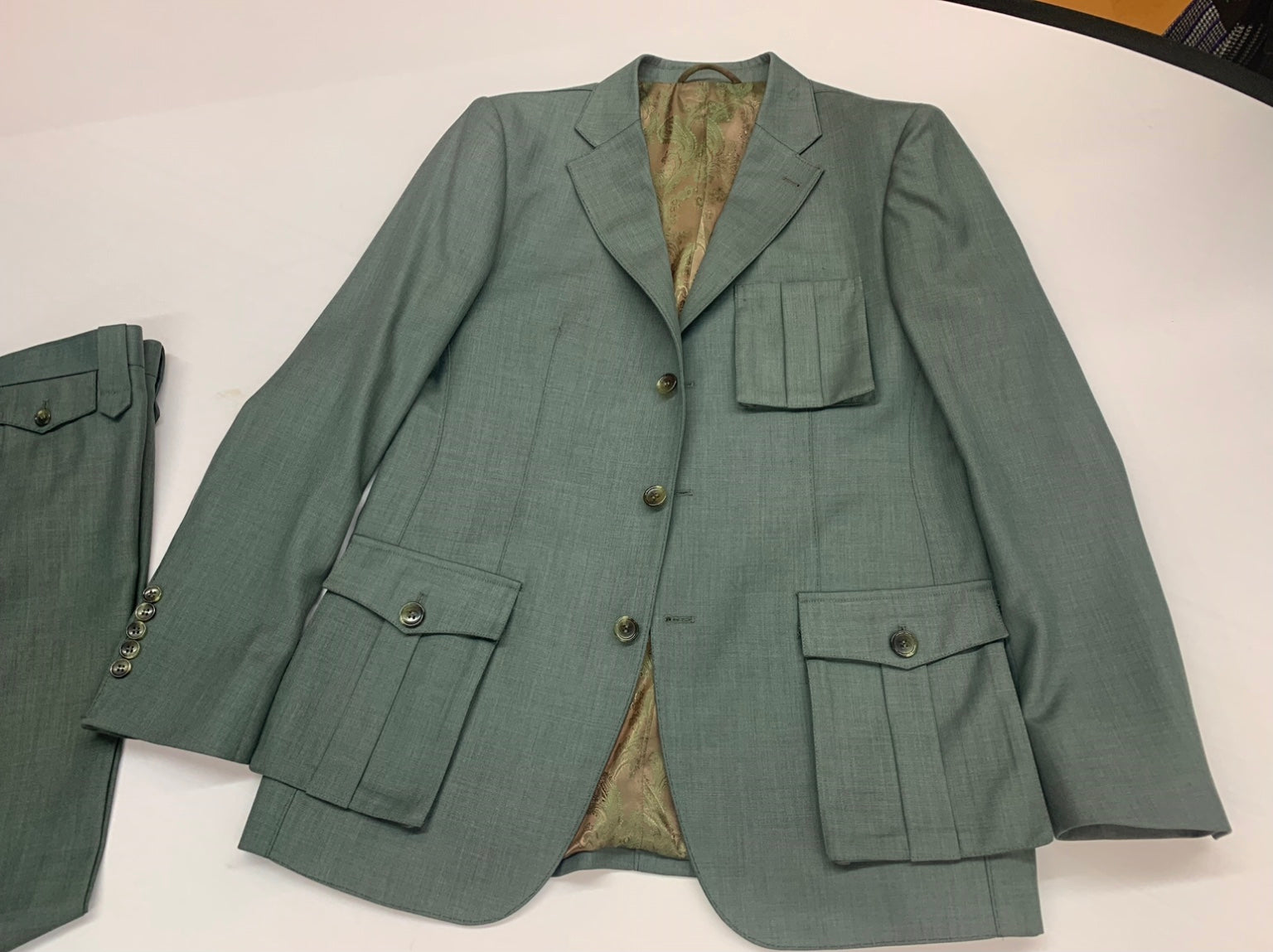 Stitch by Stitch Sage Green Suit