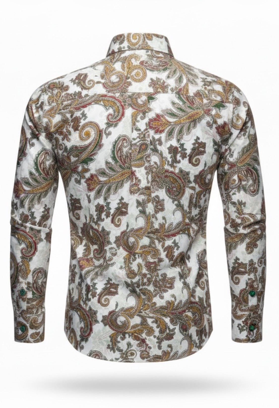 Couture Paisley Red Multicolor Shirt