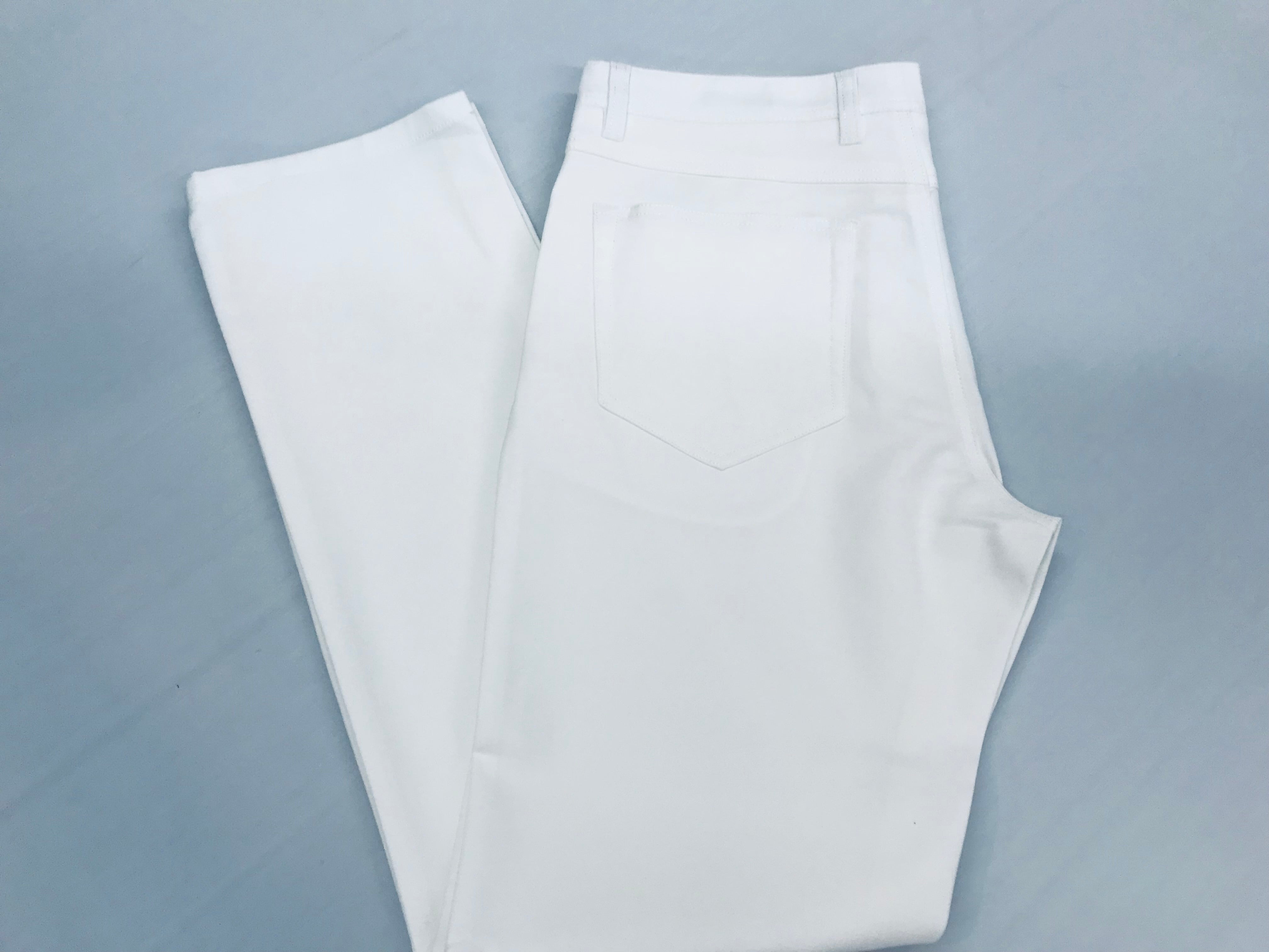 Enzo White Stretch Jean