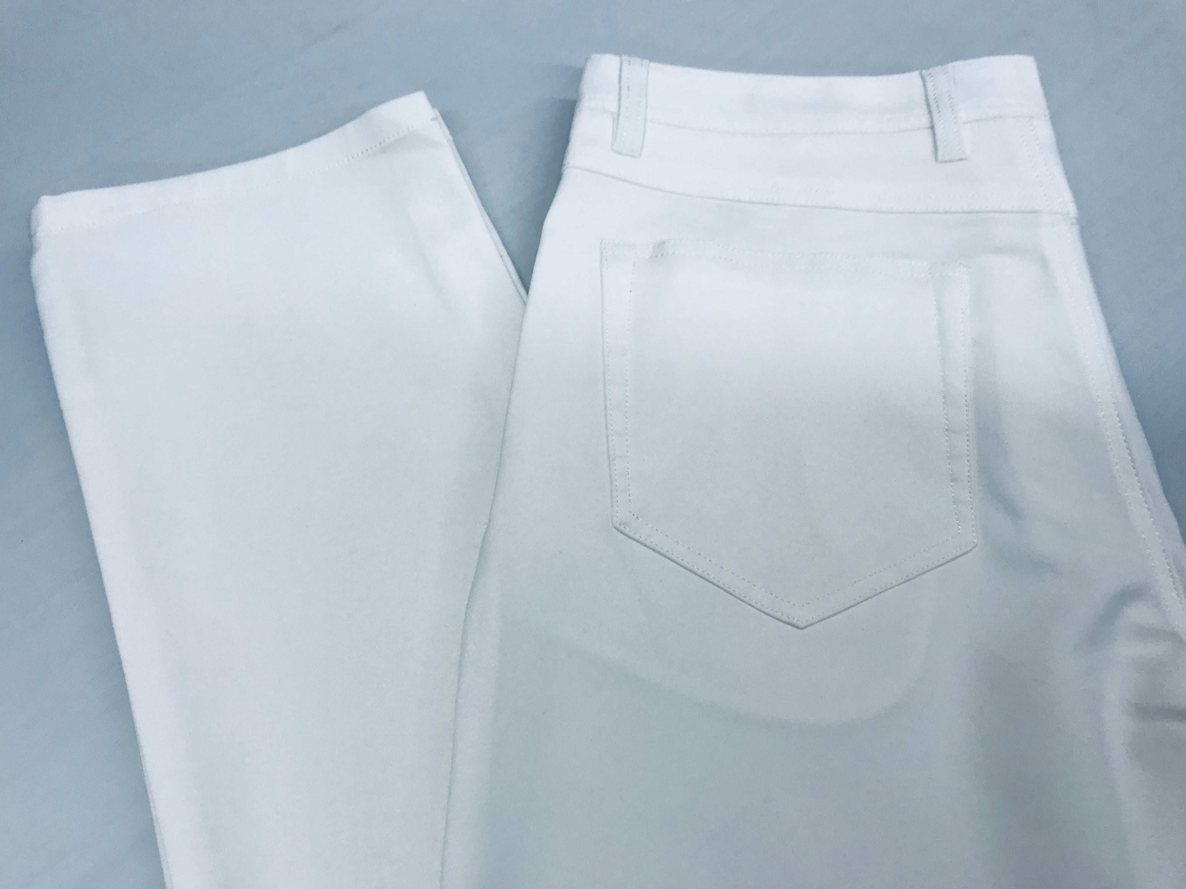 Enzo White Stretch Jean