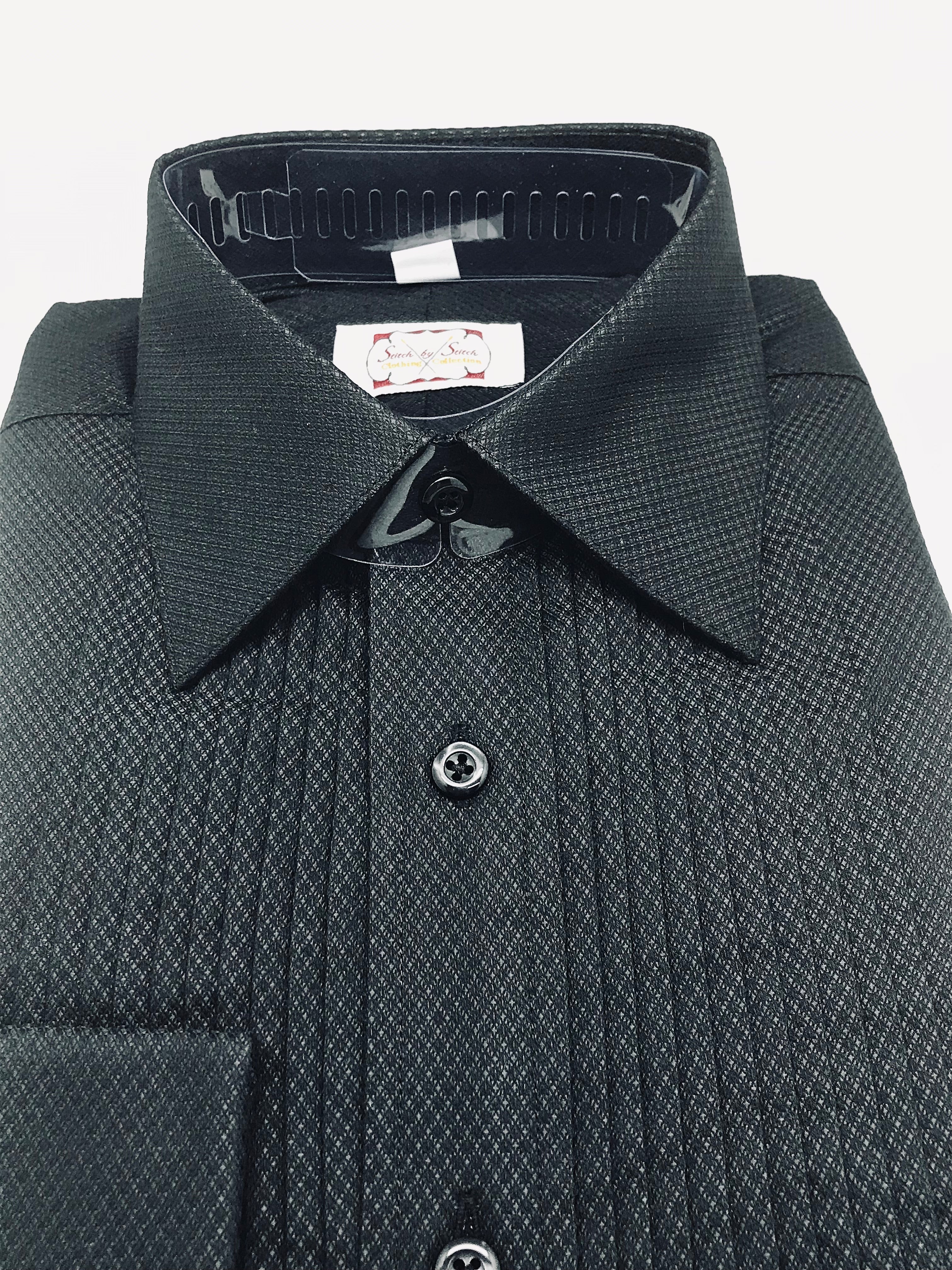 Stitch by Stitch Tuxedo Black Diamond Shirt