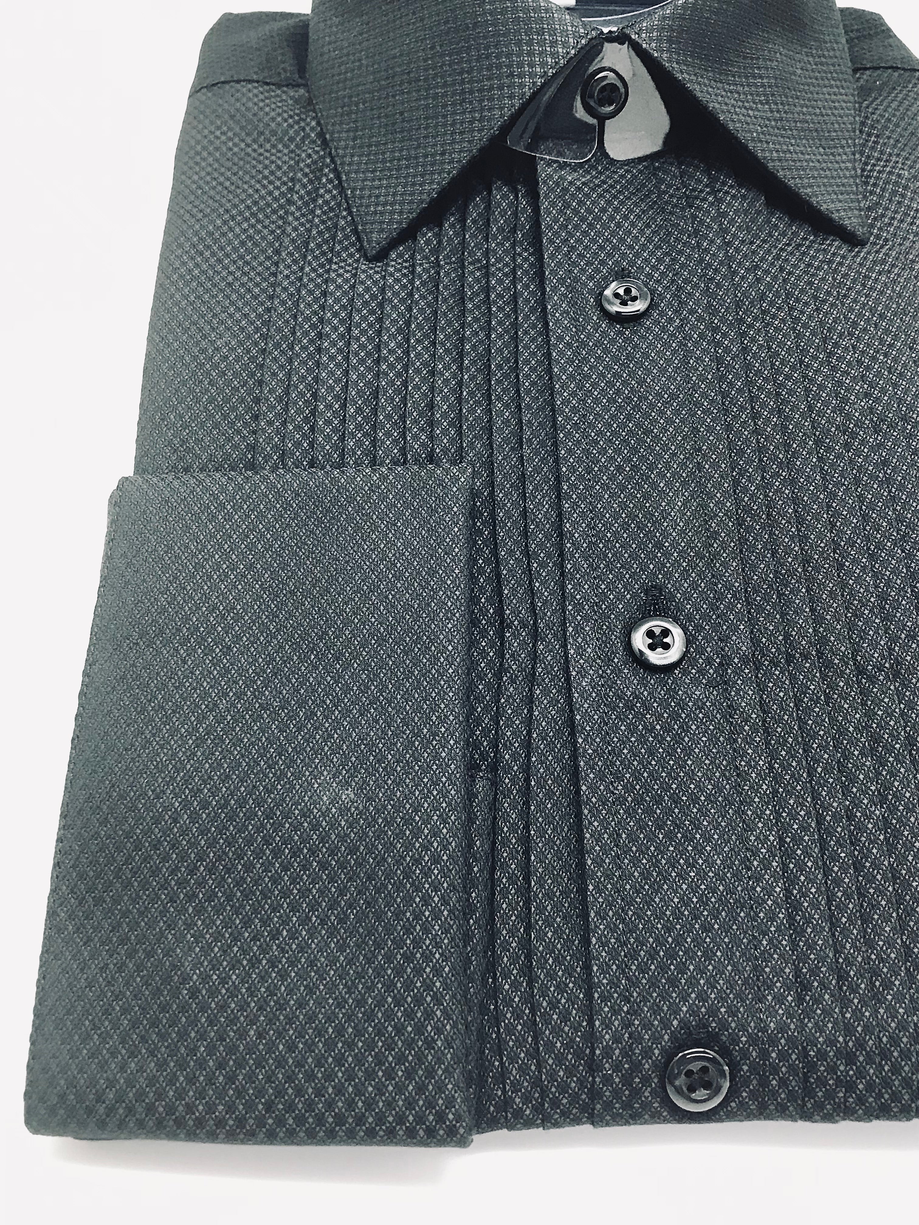 Stitch by Stitch Tuxedo Black Diamond Shirt