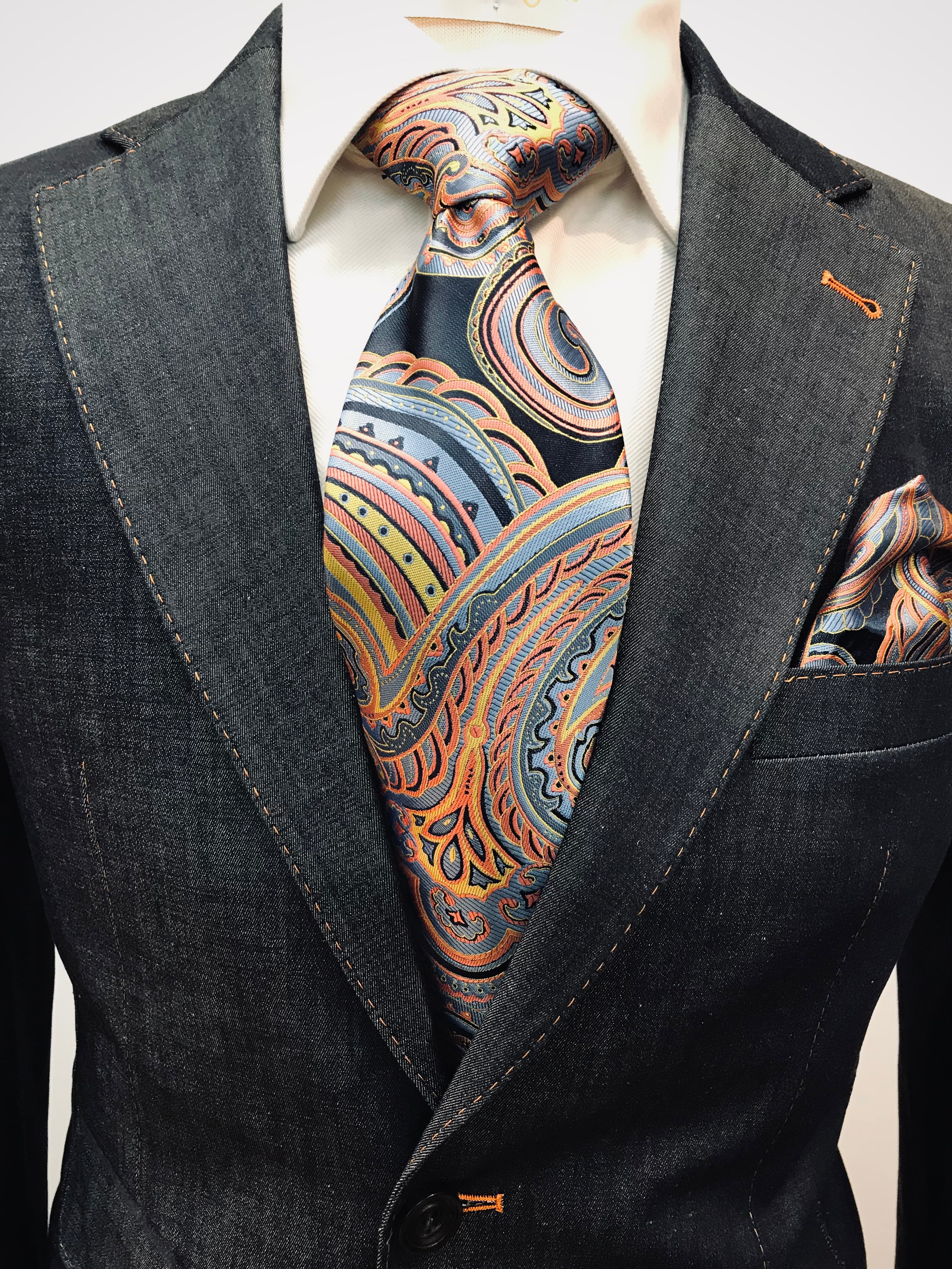 Stitch by Stitch Denim Blue Suit