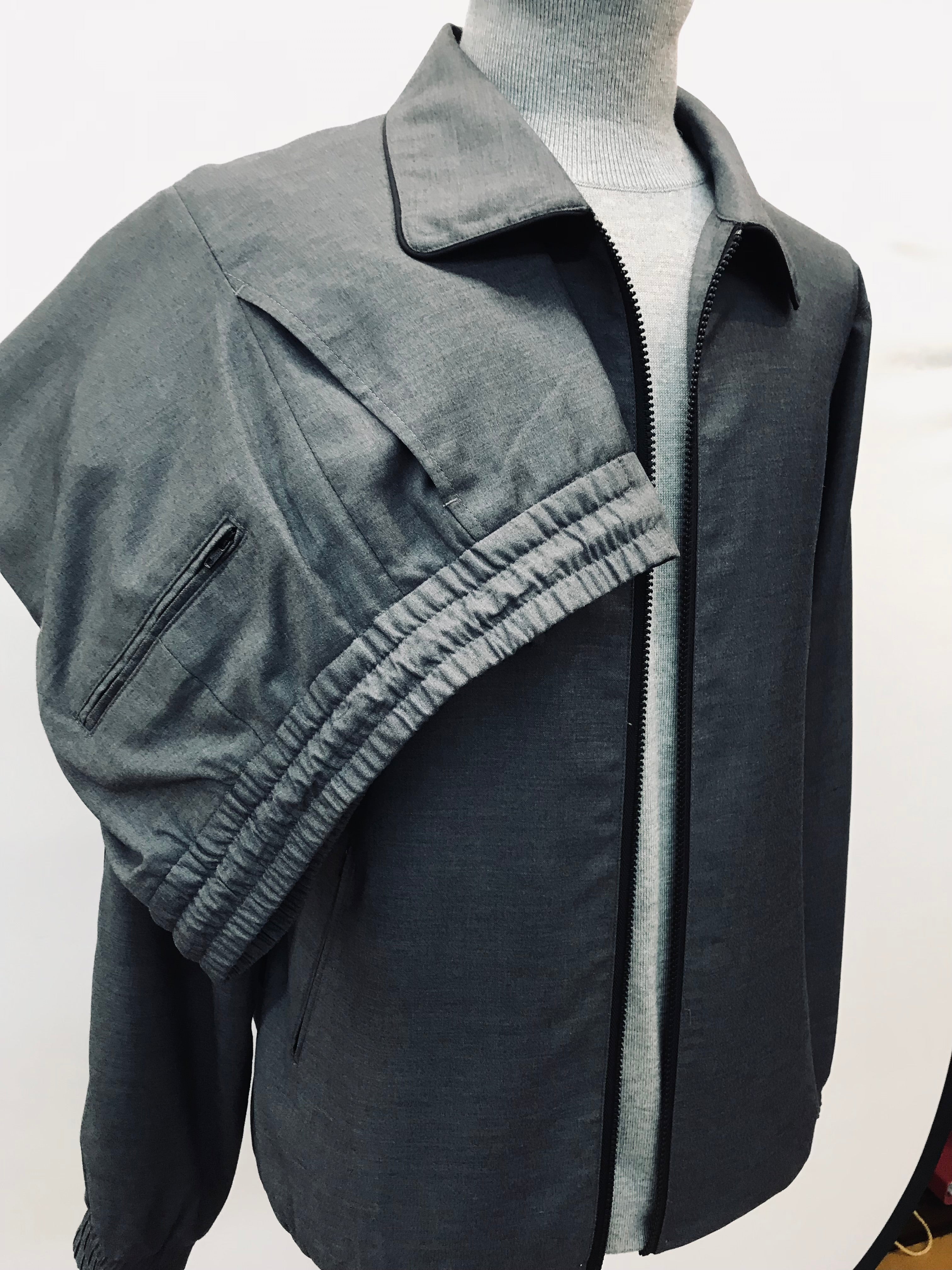 Stitch by Stitch Grey/Black Jogging Suit