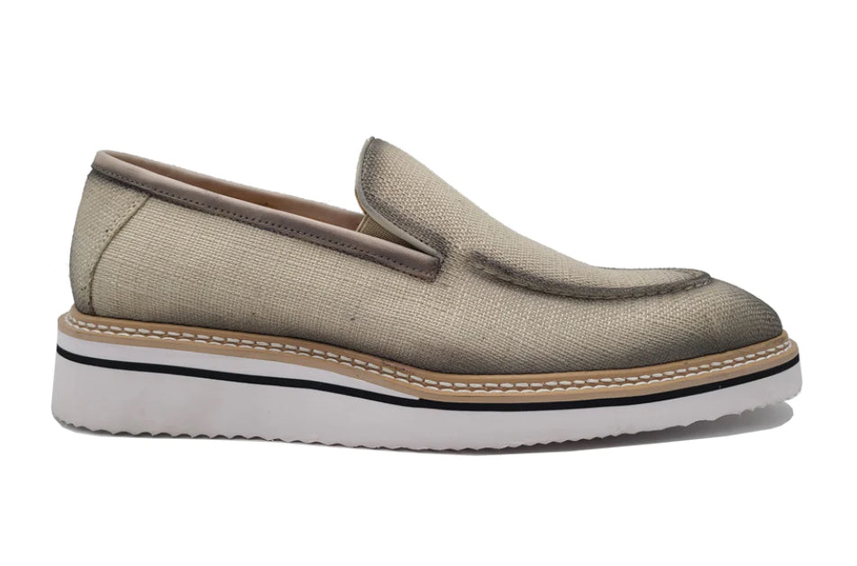 Carrucci Loafer Bone