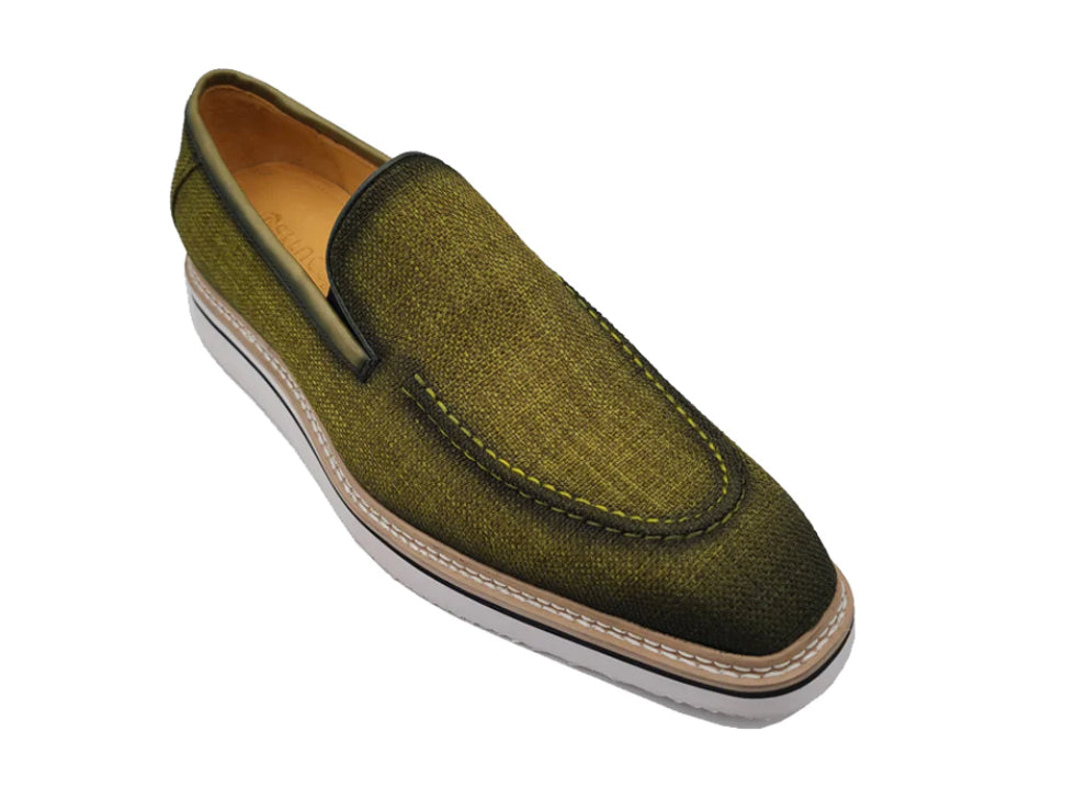 Carrucci Lime Green Loafer