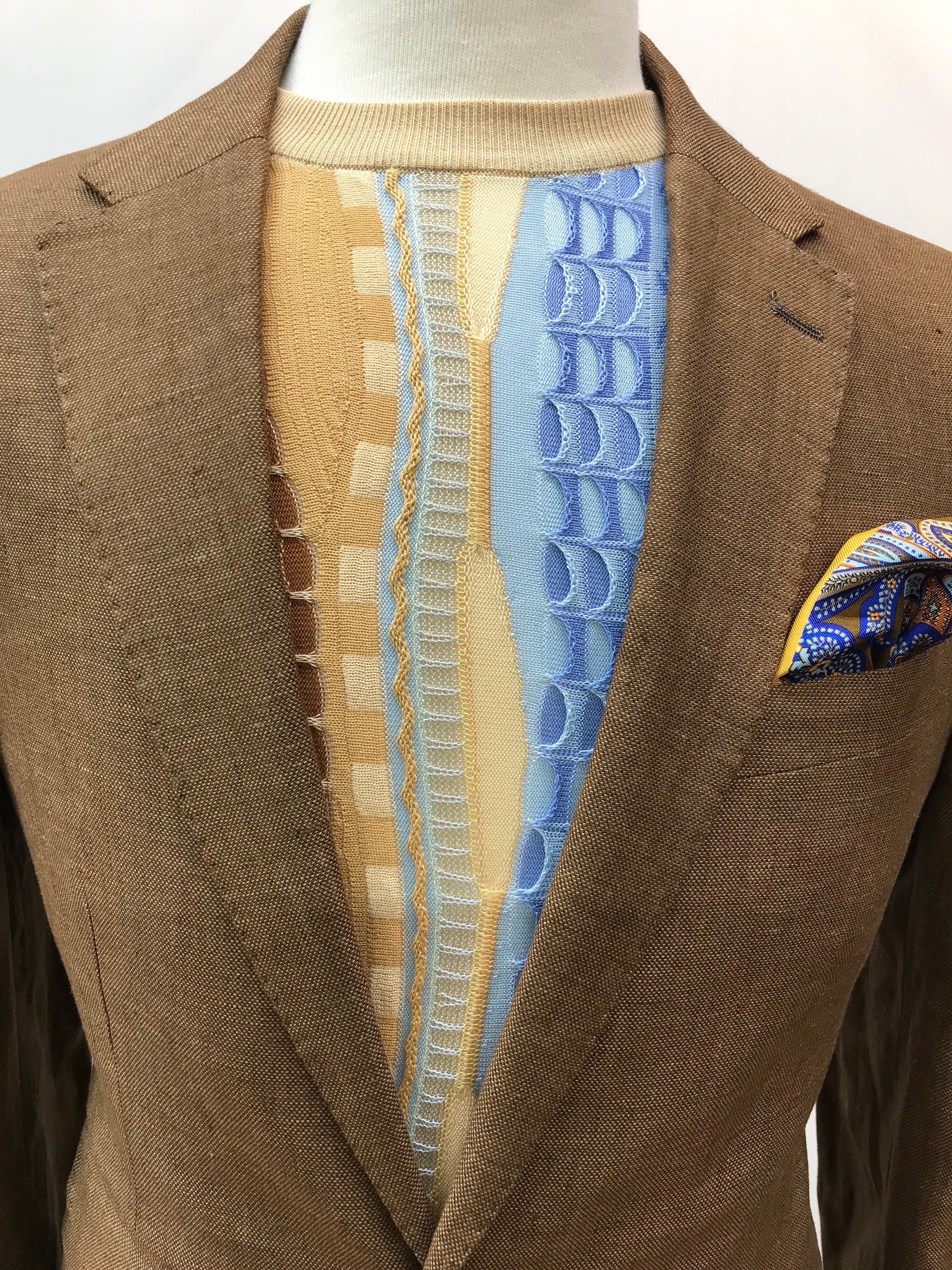 Brown Linen Two Piece