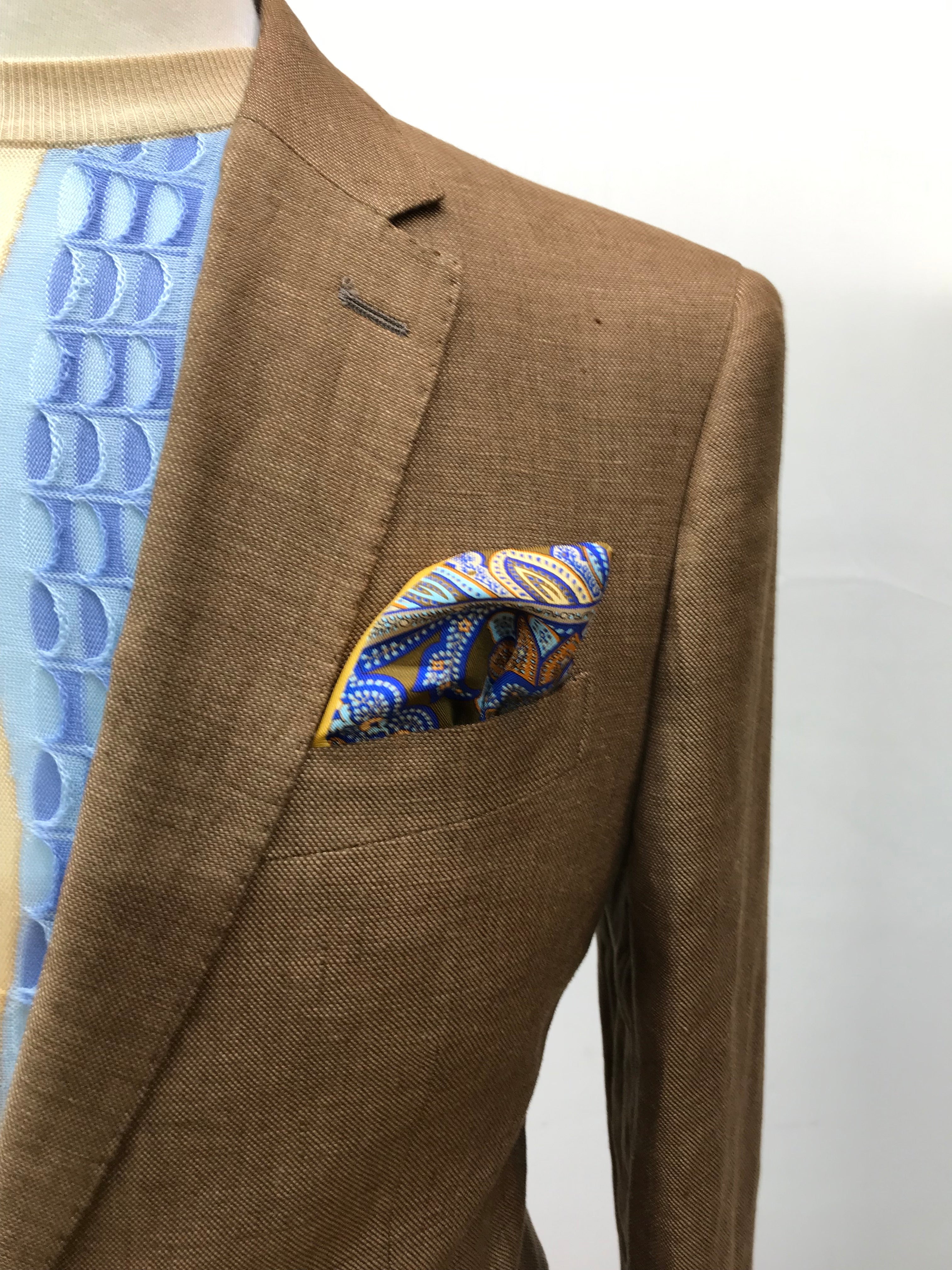 Brown Linen Two Piece