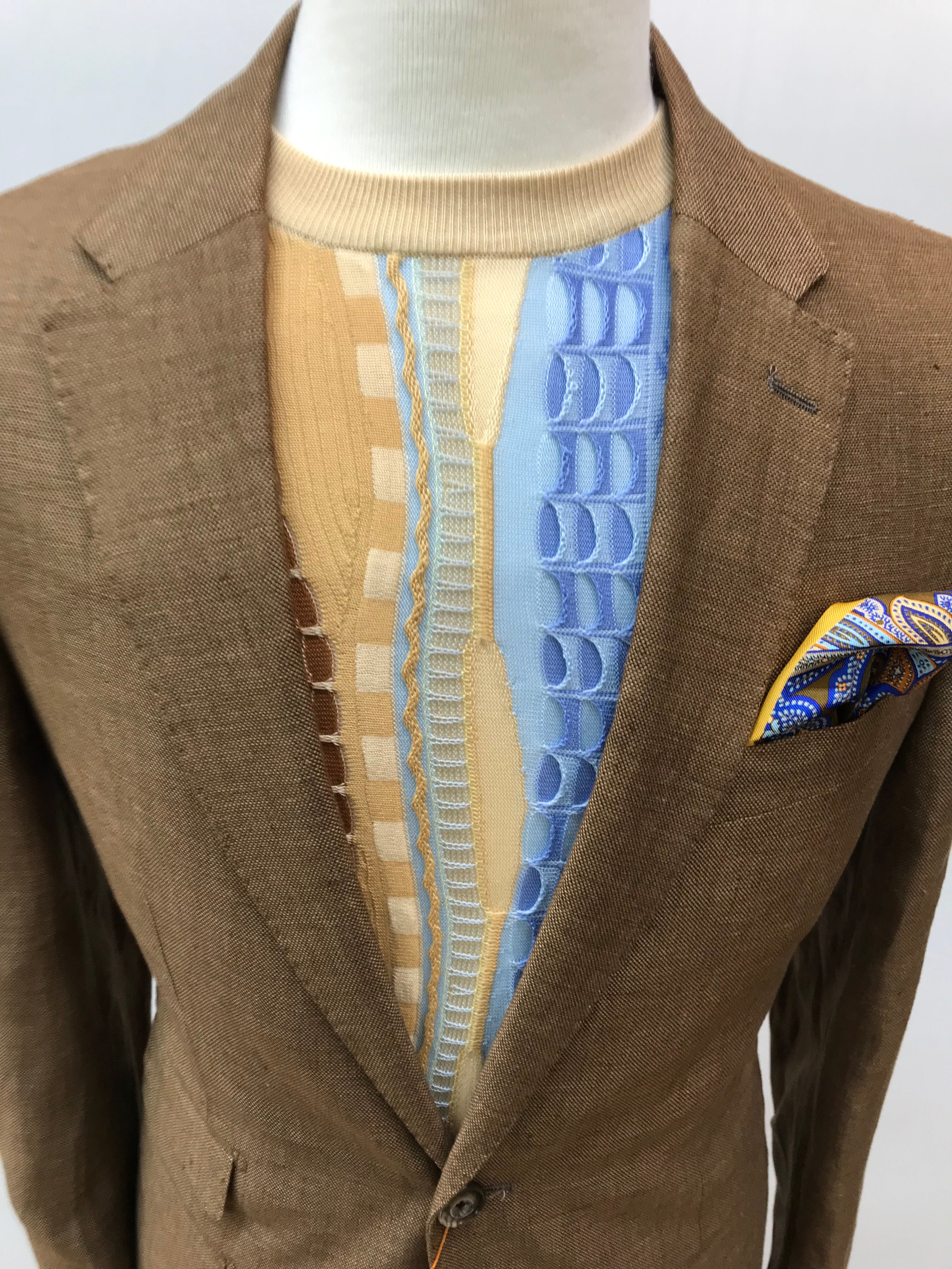 Brown Linen Two Piece