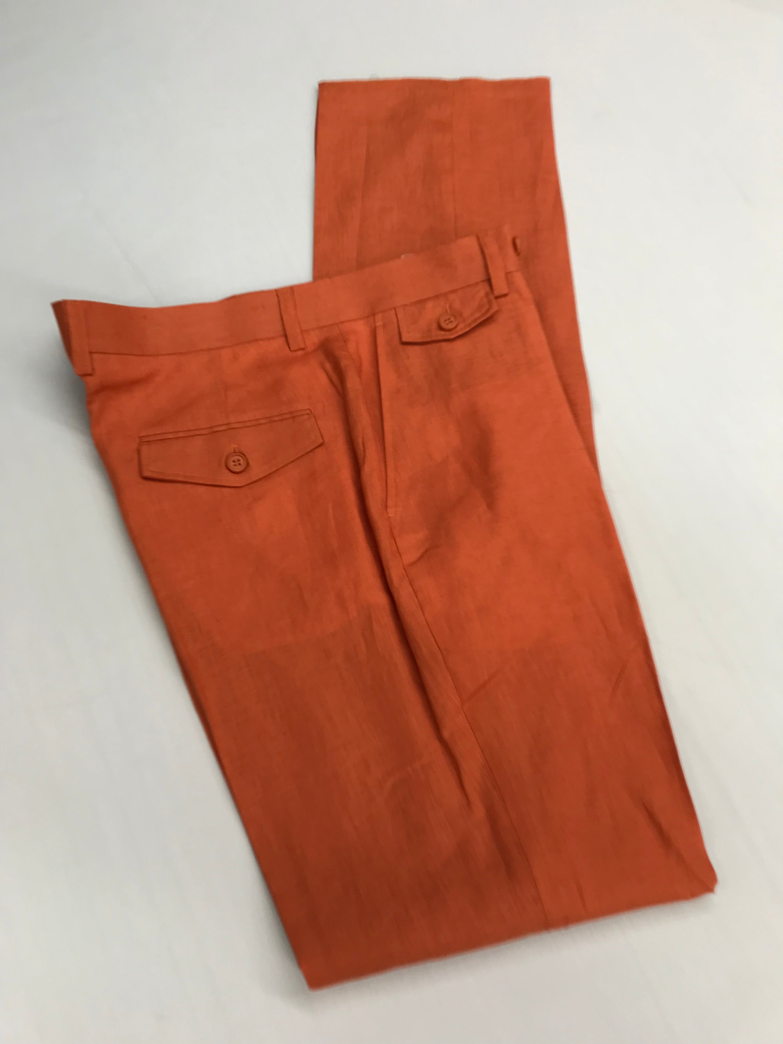 Cigar Linen Slacks