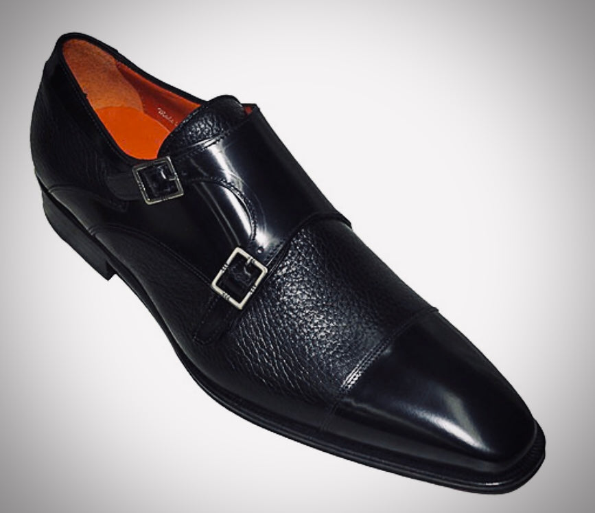 Mezlan Cantera Double Monkstrap