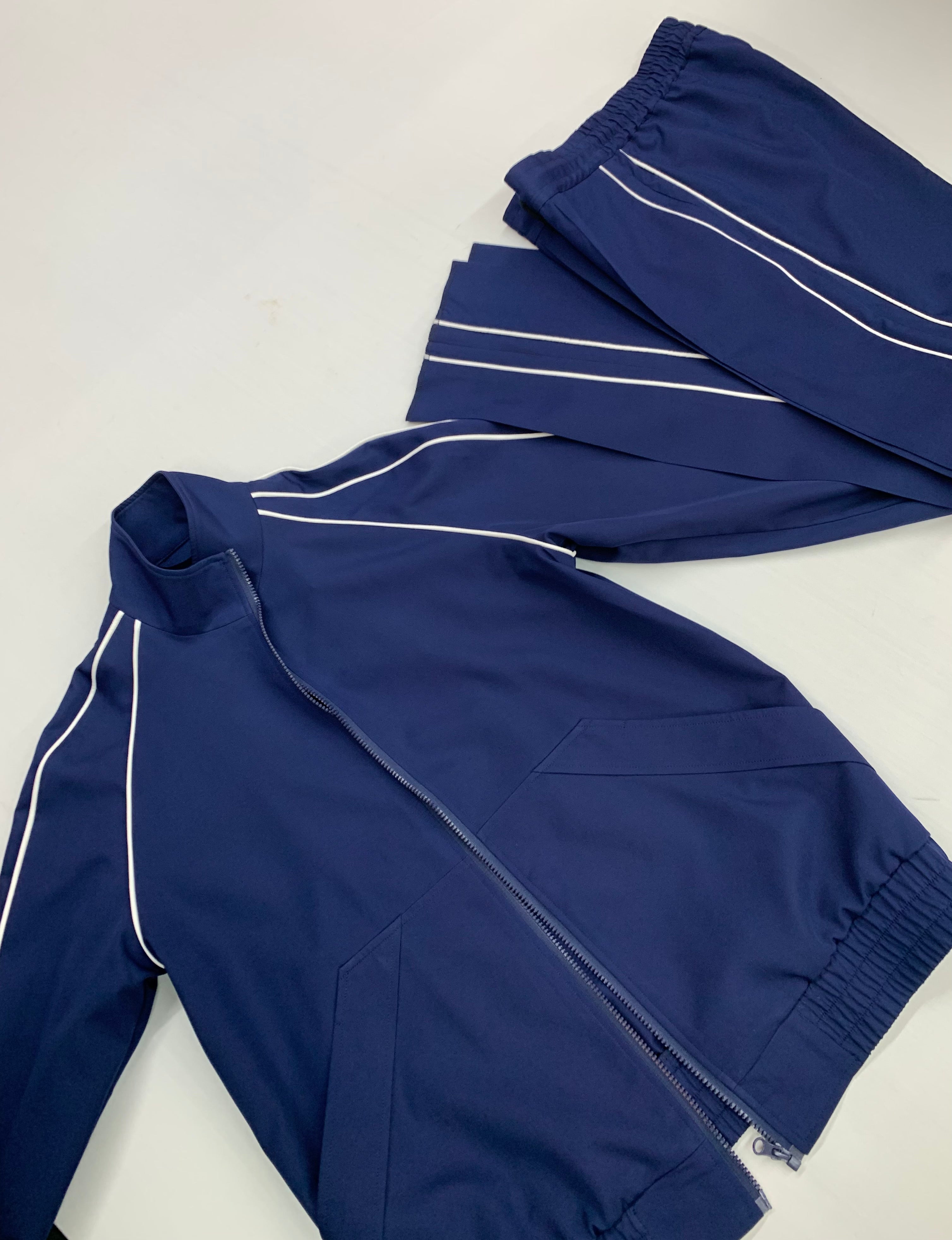Stitch By Stitch Navy/White Jogger