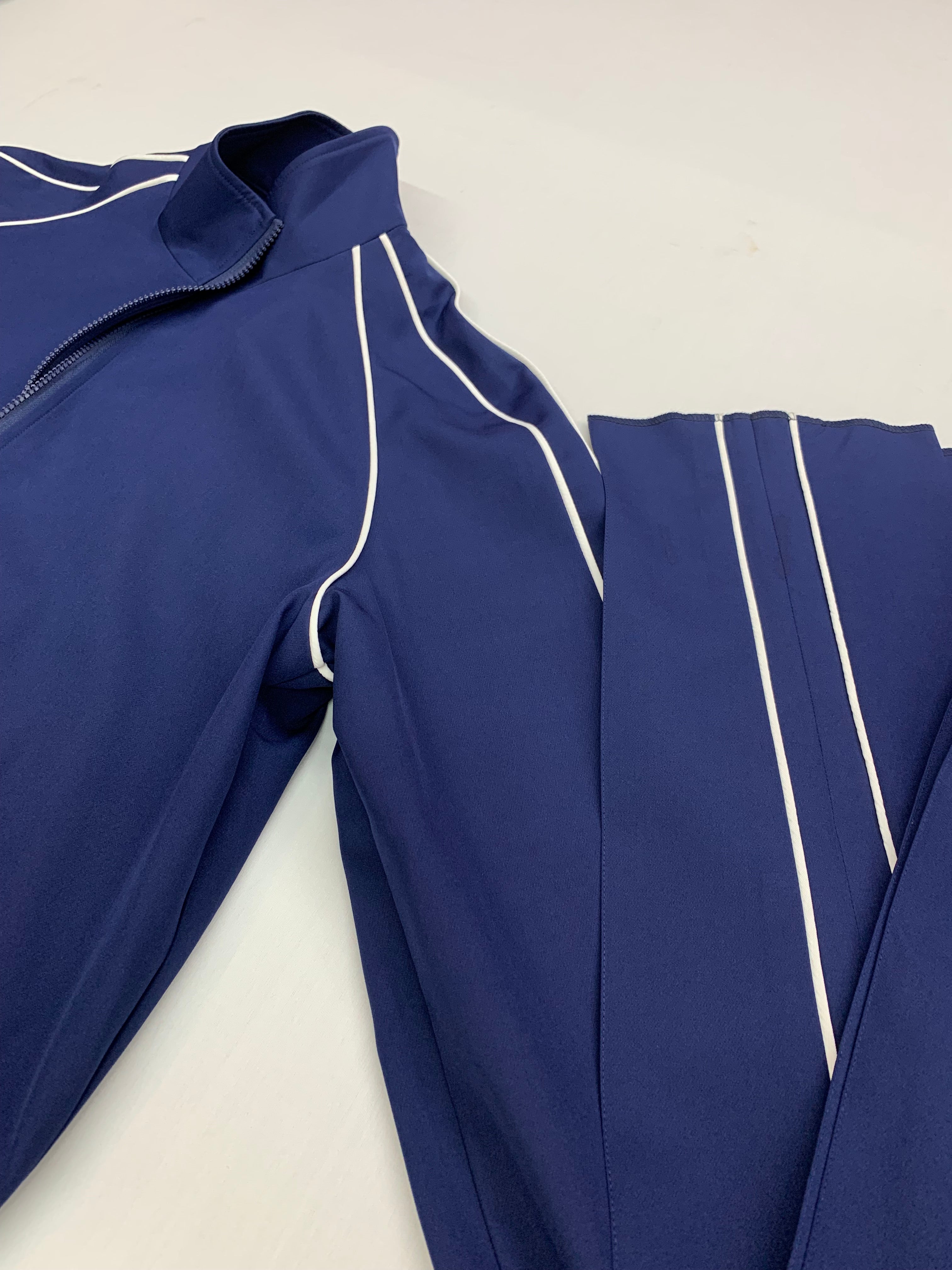 Stitch By Stitch Navy/White Jogger