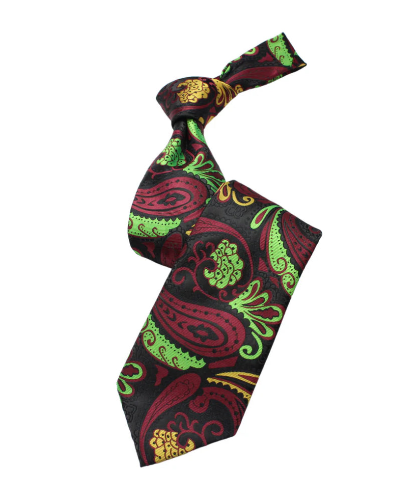 Bo Wine Multicolored Tie