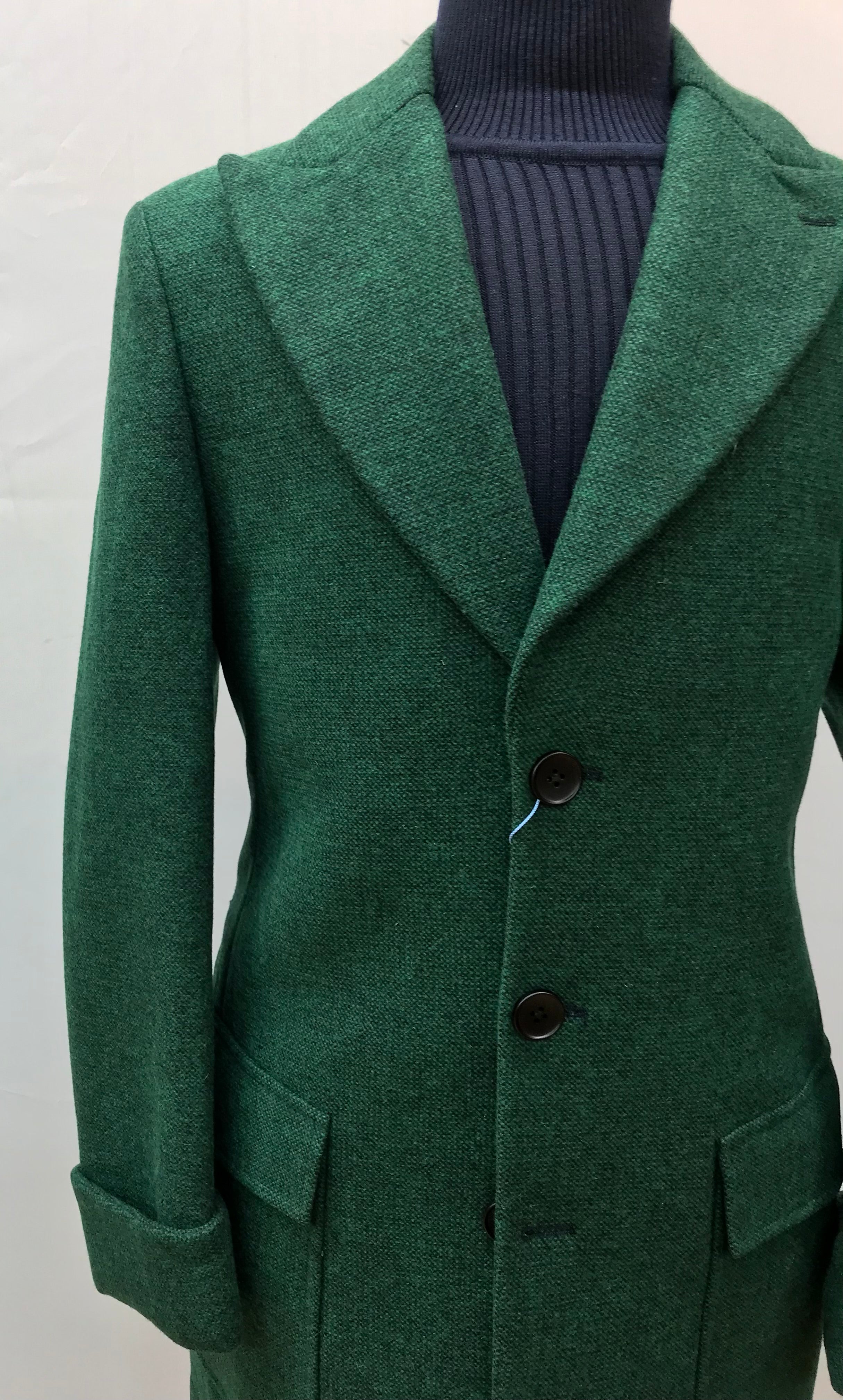 Canuti Green Top Coat