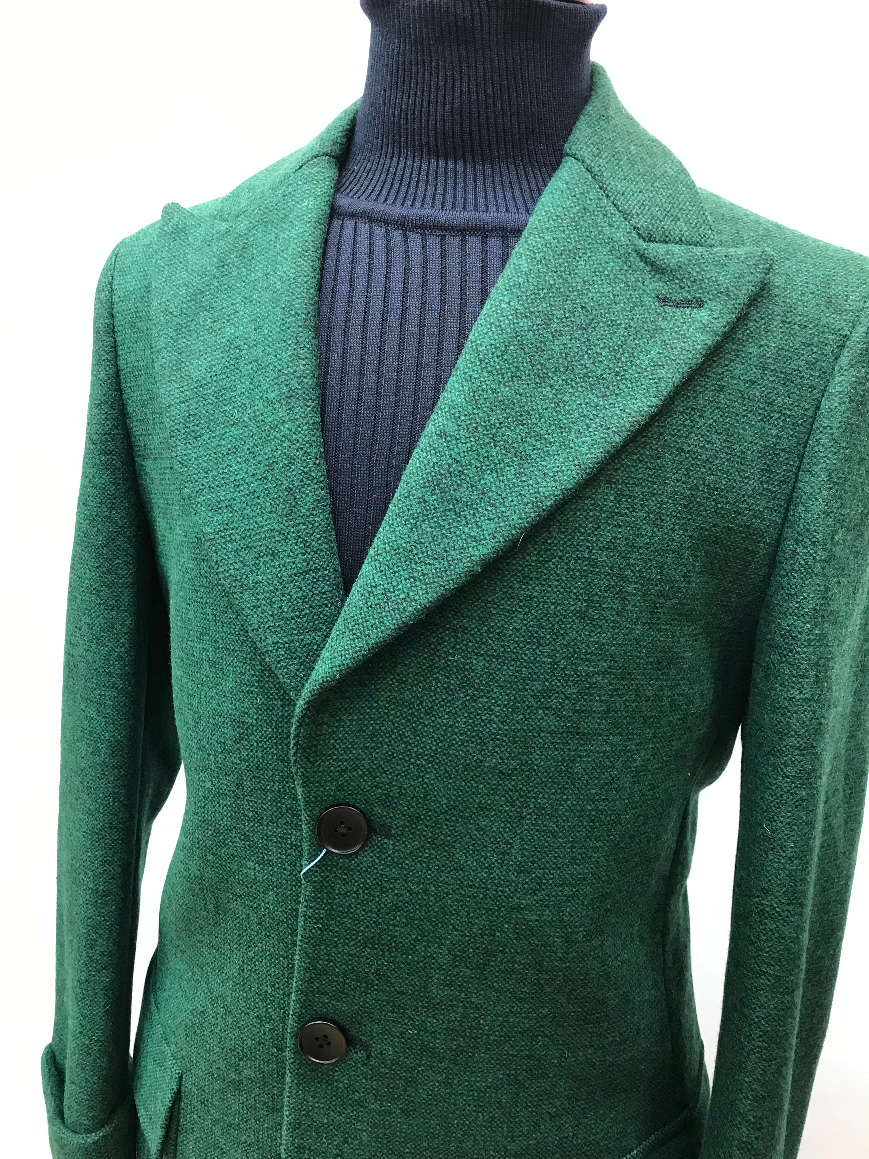 Canuti Green Top Coat