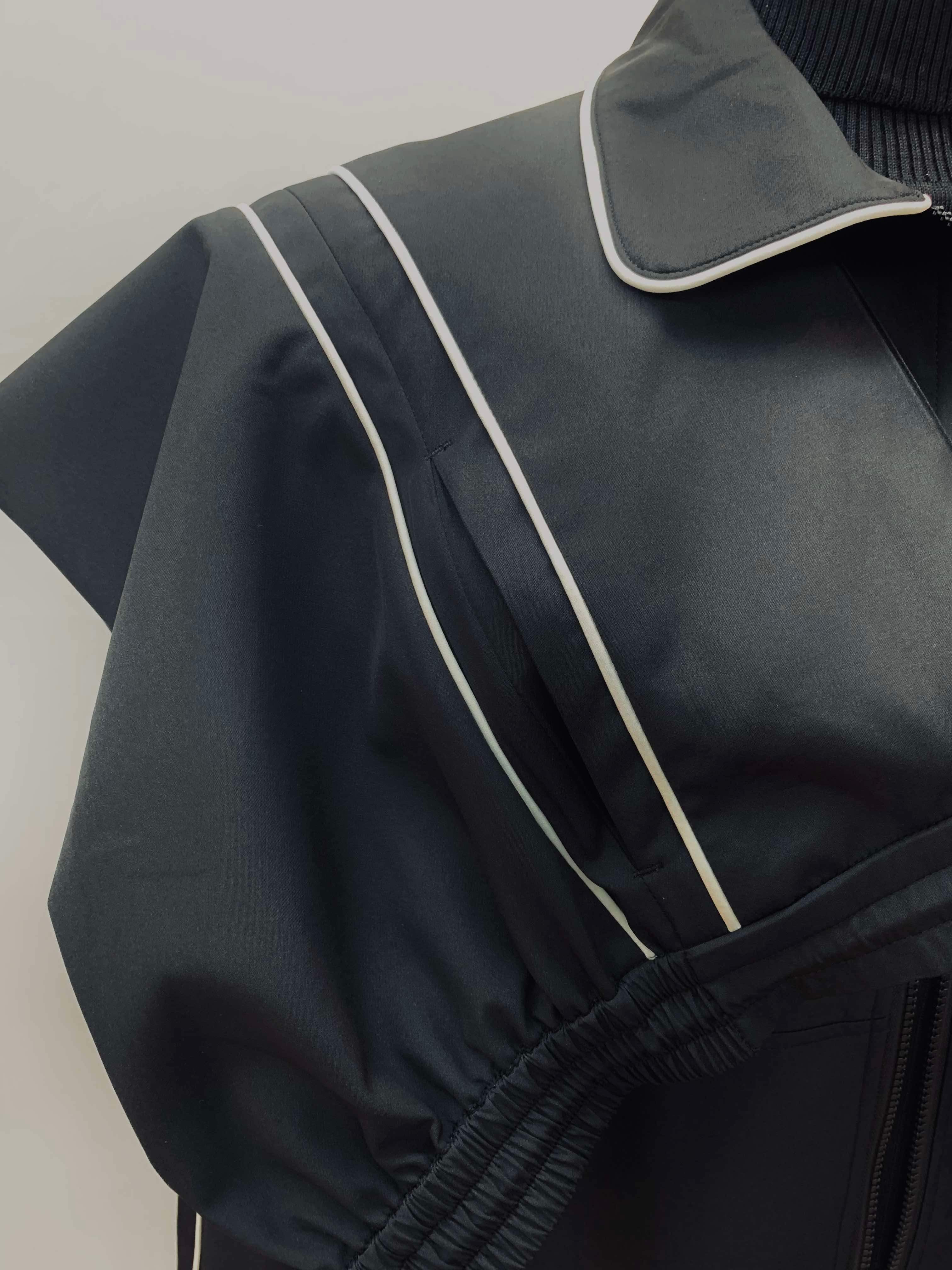 Stitch By Stitch Black/White Jogger