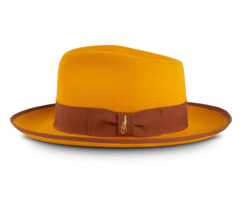 Orange/Brown Fedora