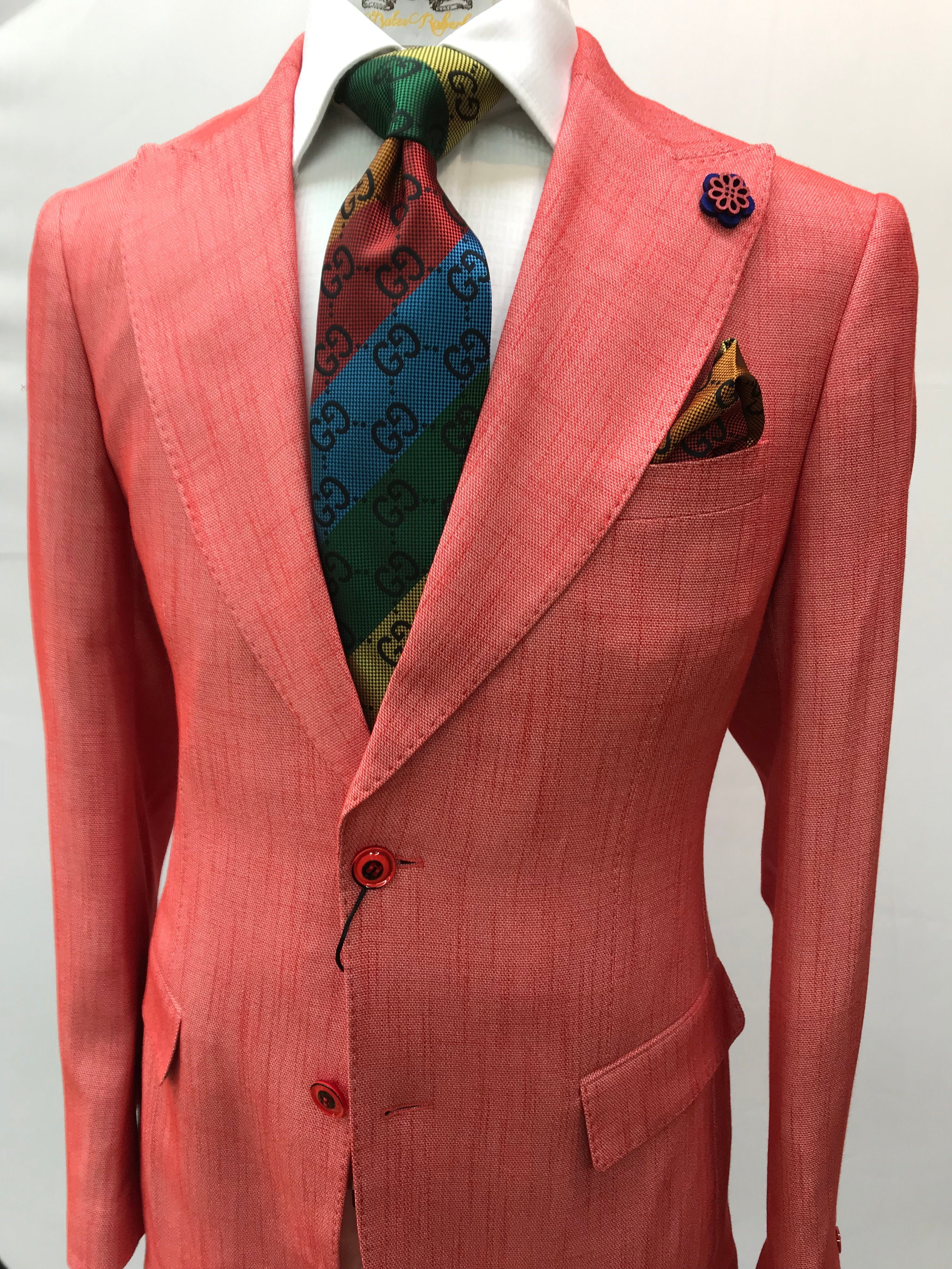 Slim Fit Orange Sportcoat