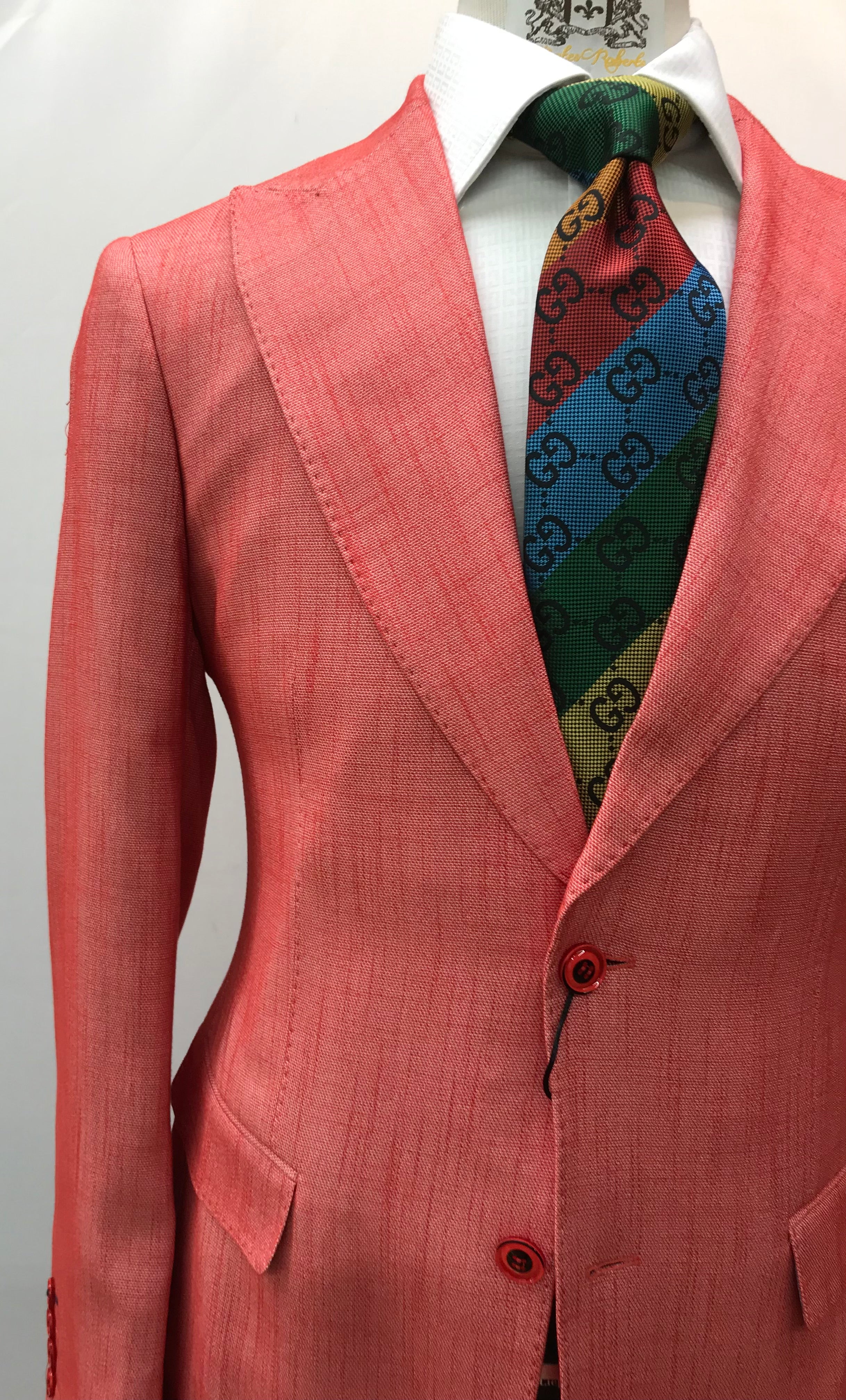 Slim Fit Orange Sportcoat
