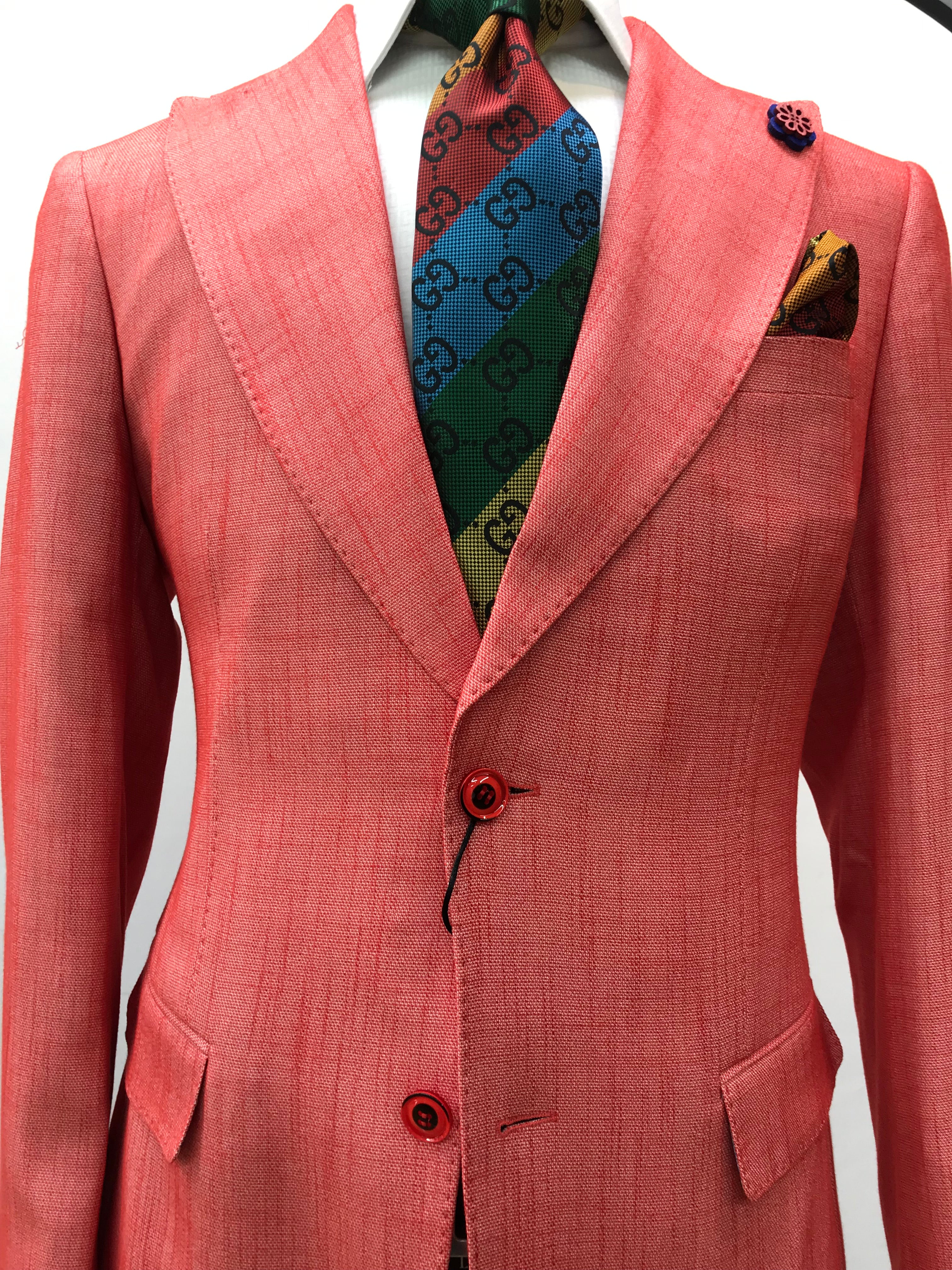 Slim Fit Orange Sportcoat