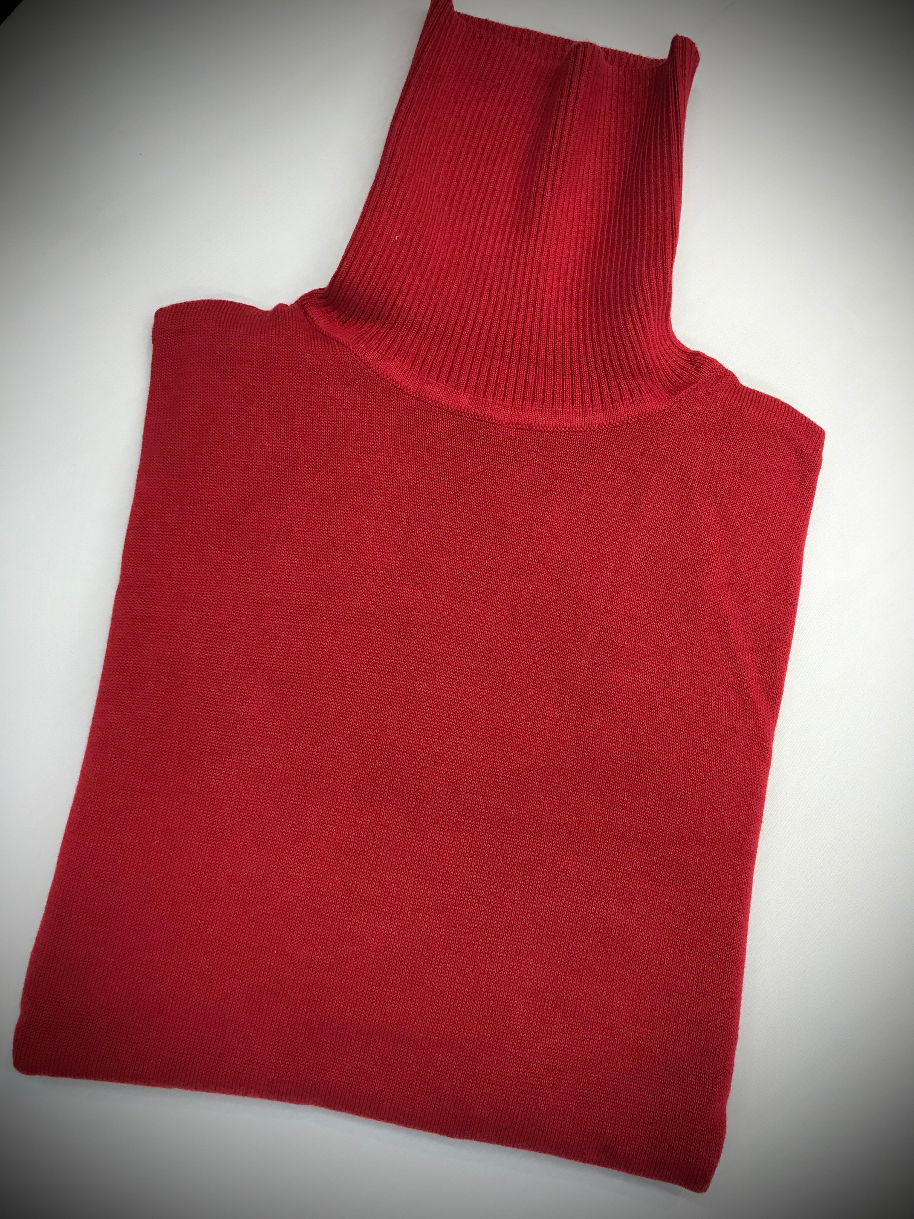 Red Turtleneck