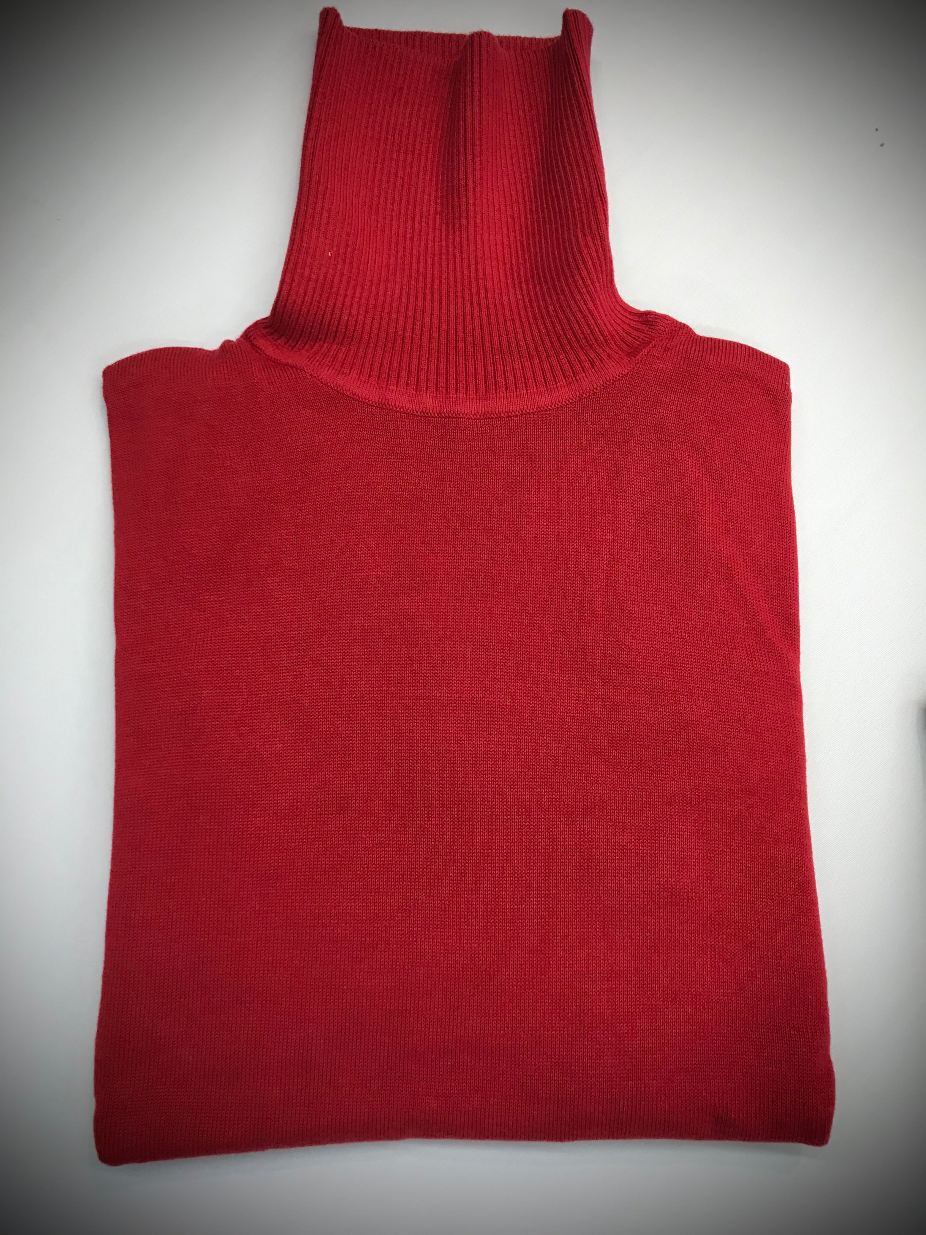 Red Turtleneck