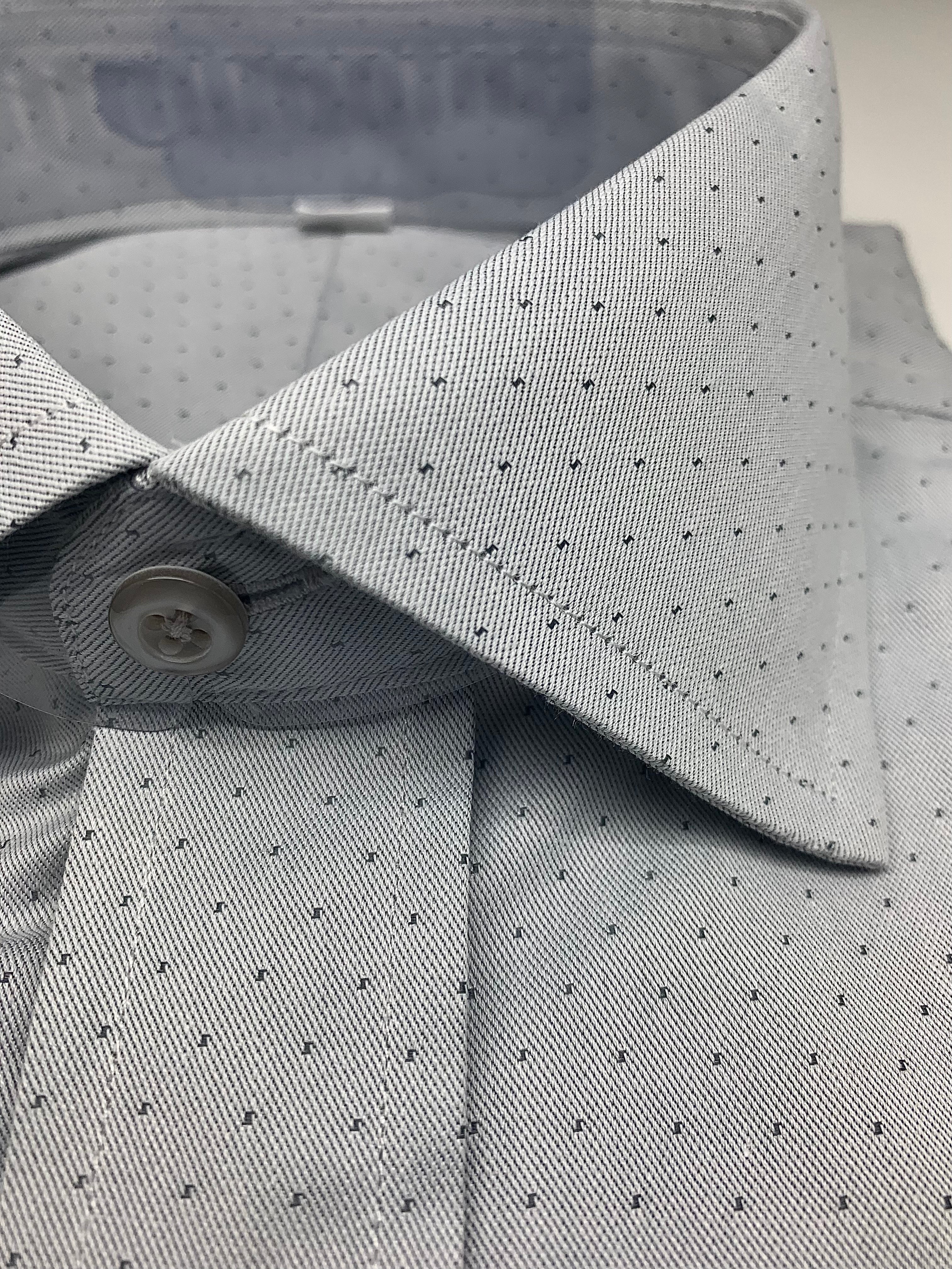 Stitch by Stitch Gray Dot Shirt