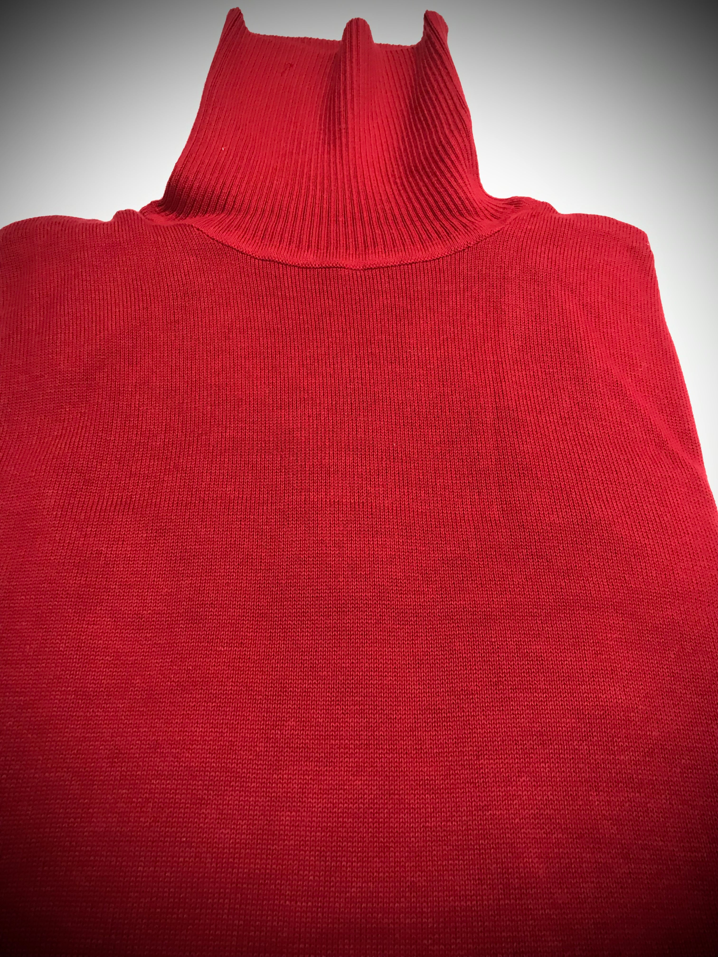 Red Turtleneck