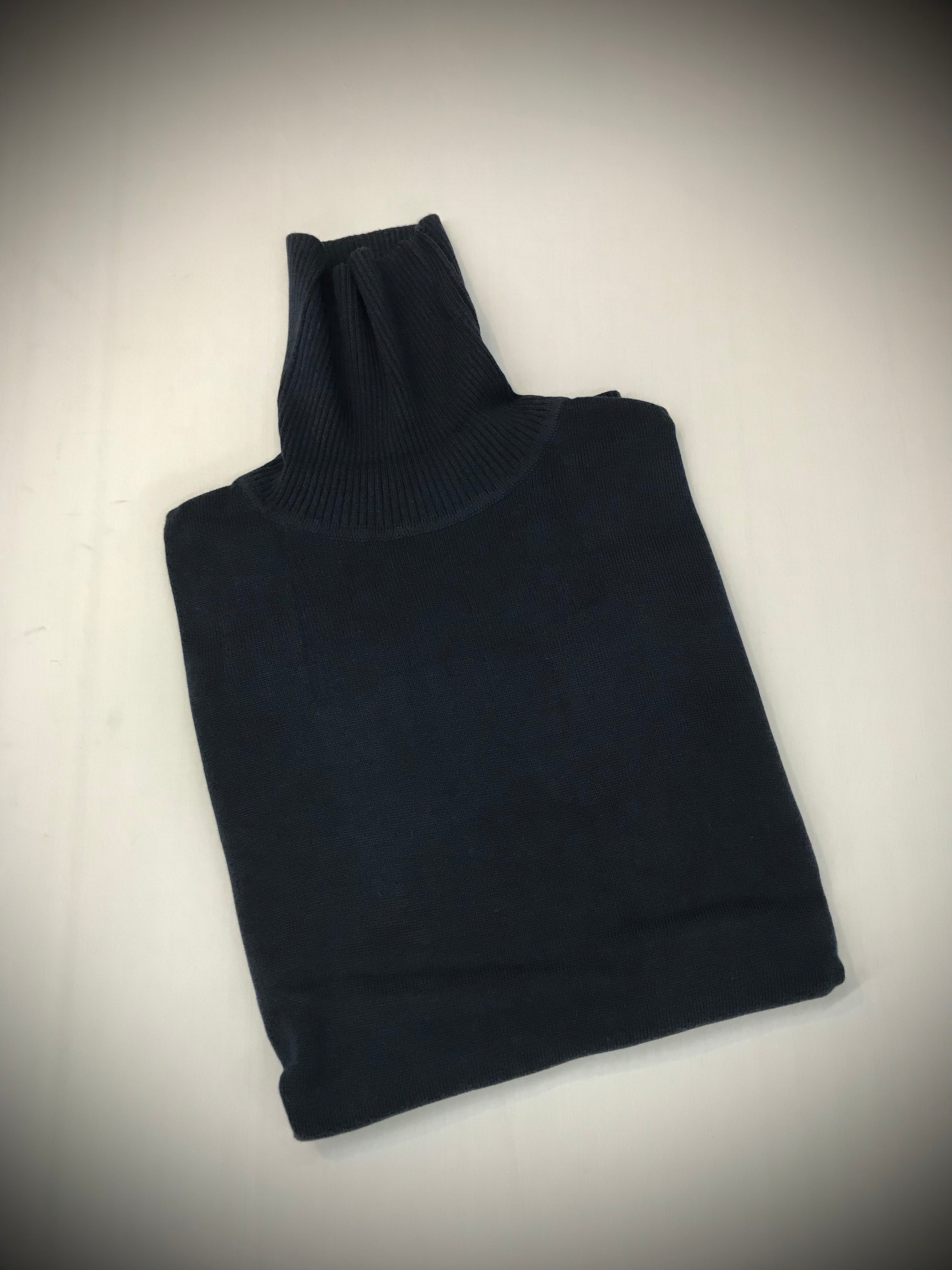 Navy Turtleneck