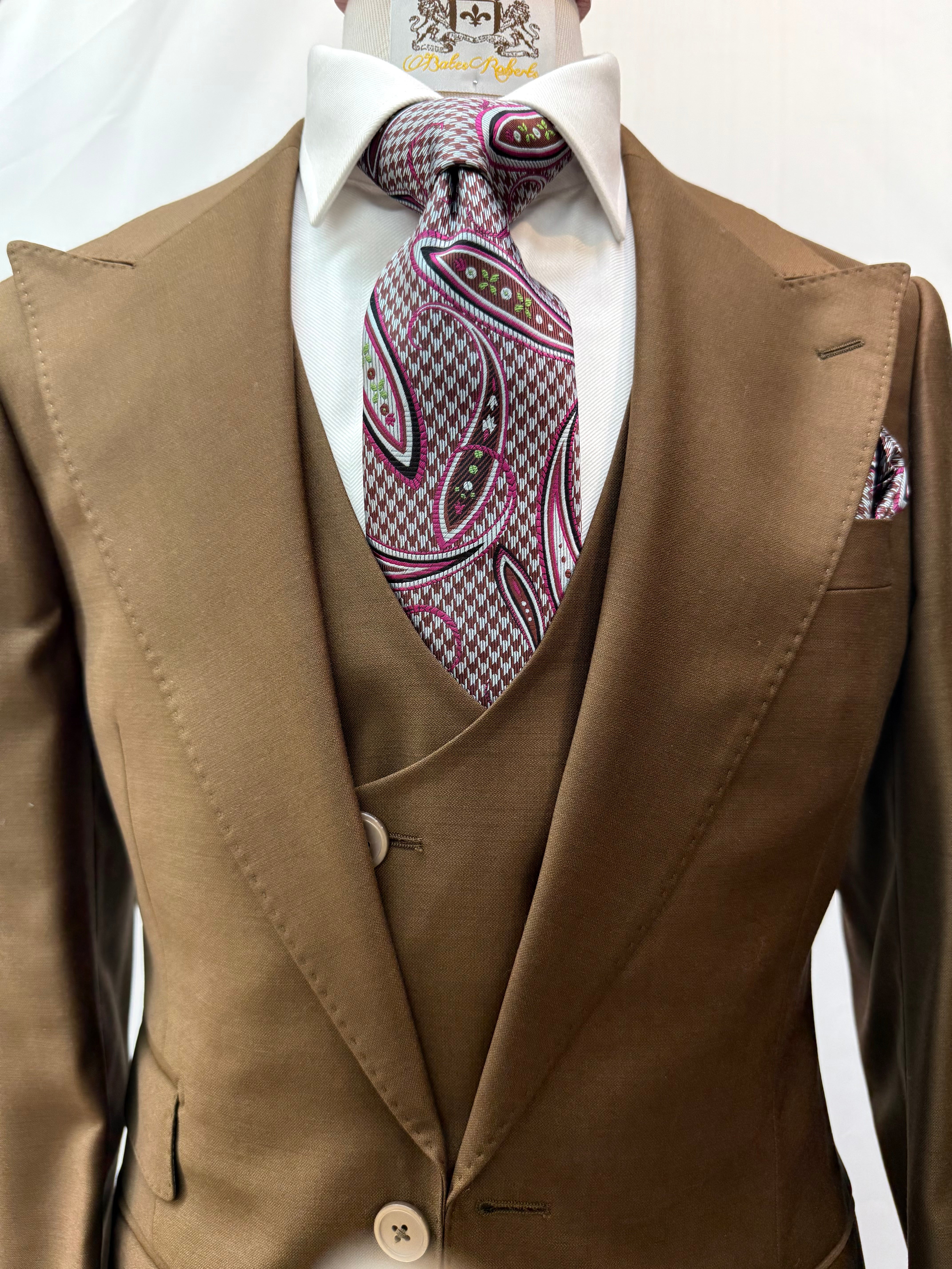 Tiglio Suit Tobacco