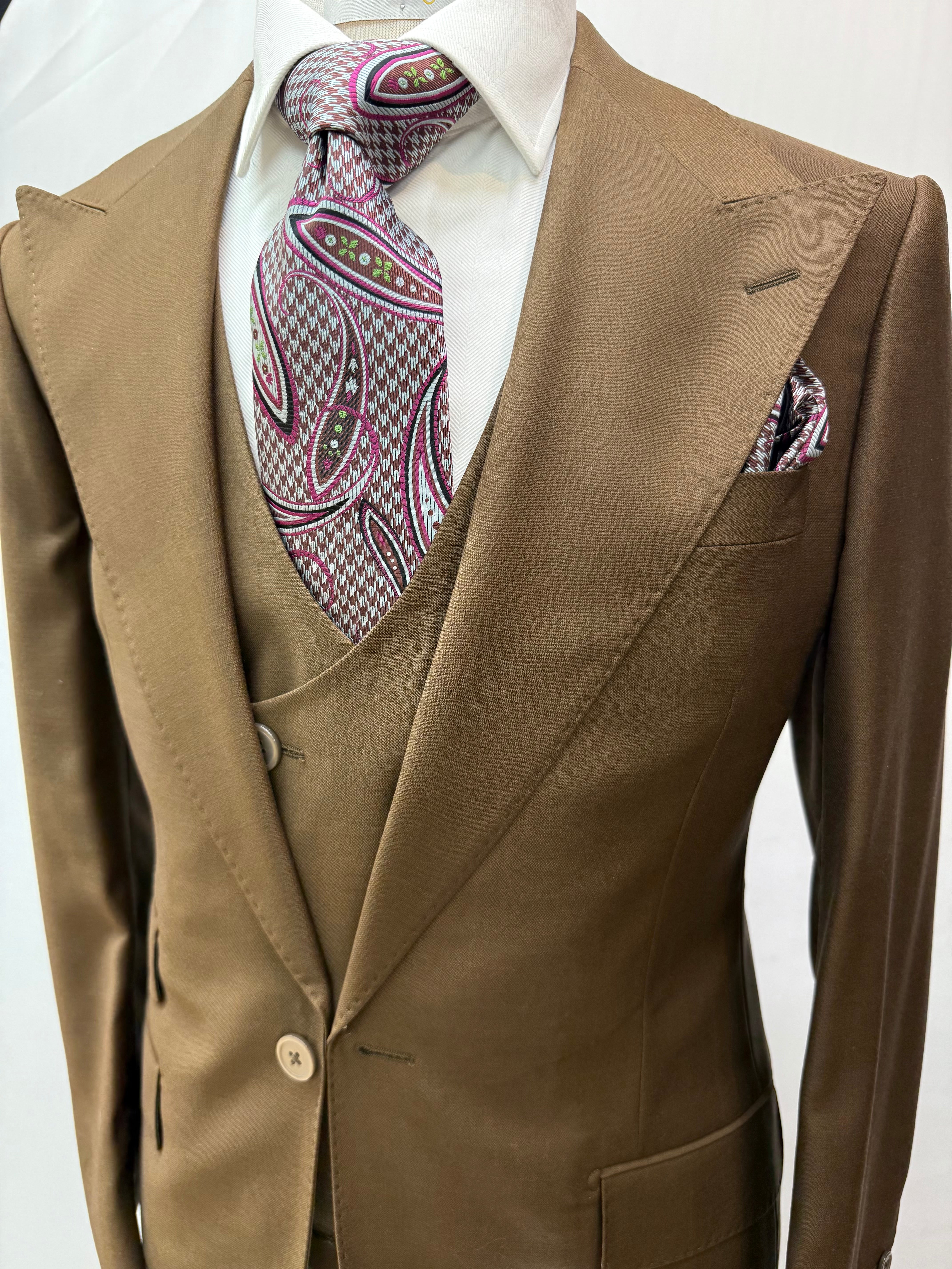 Tiglio Suit Tobacco