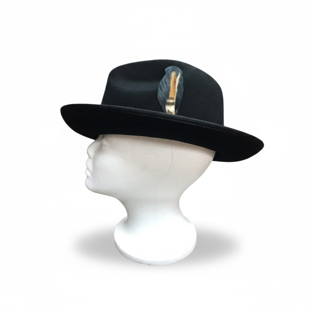 Black Felt Hat