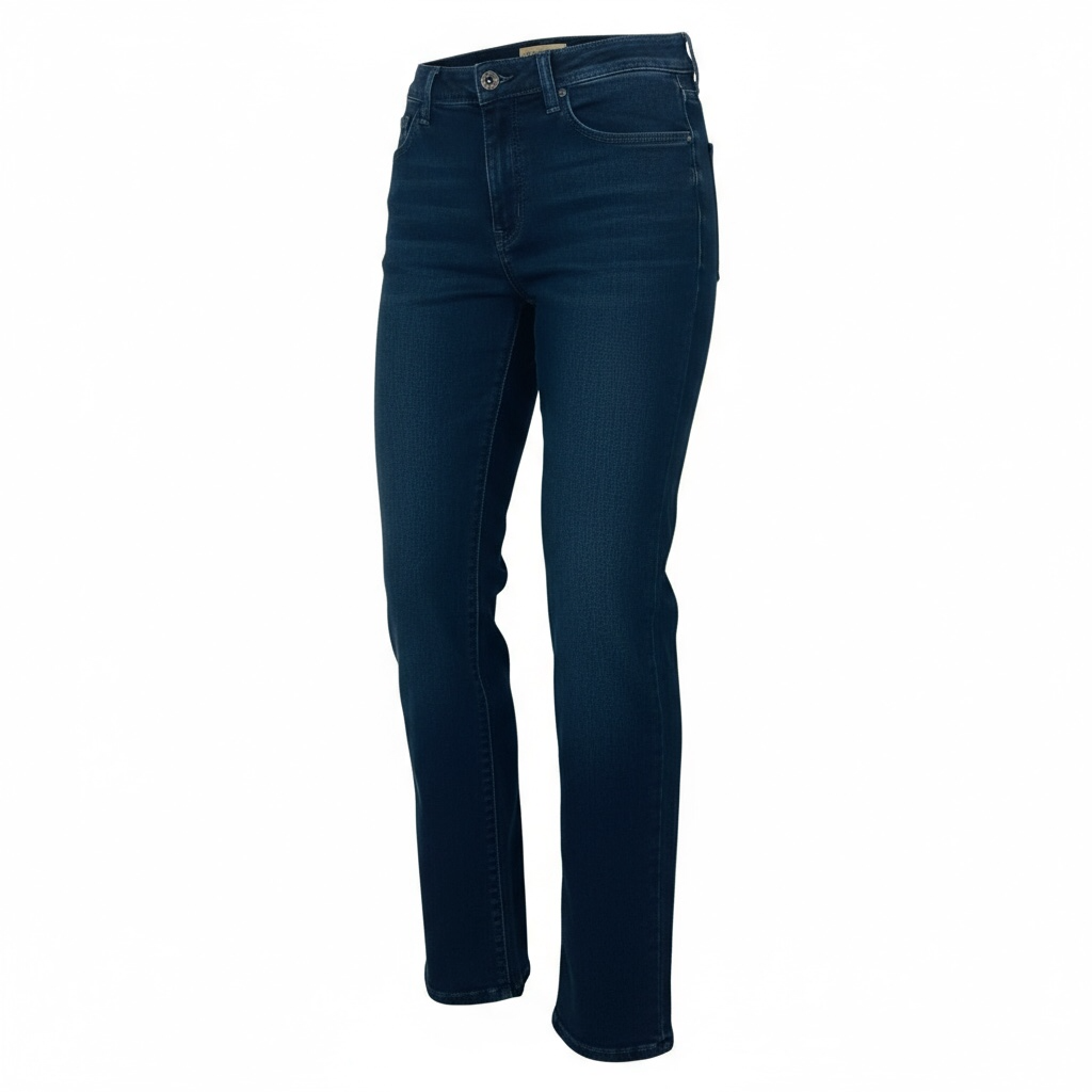 Enzo Navy Stretch Denim Jean