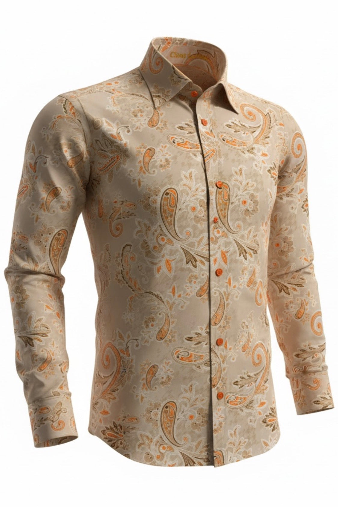 Couture Tan/Orange Shirt