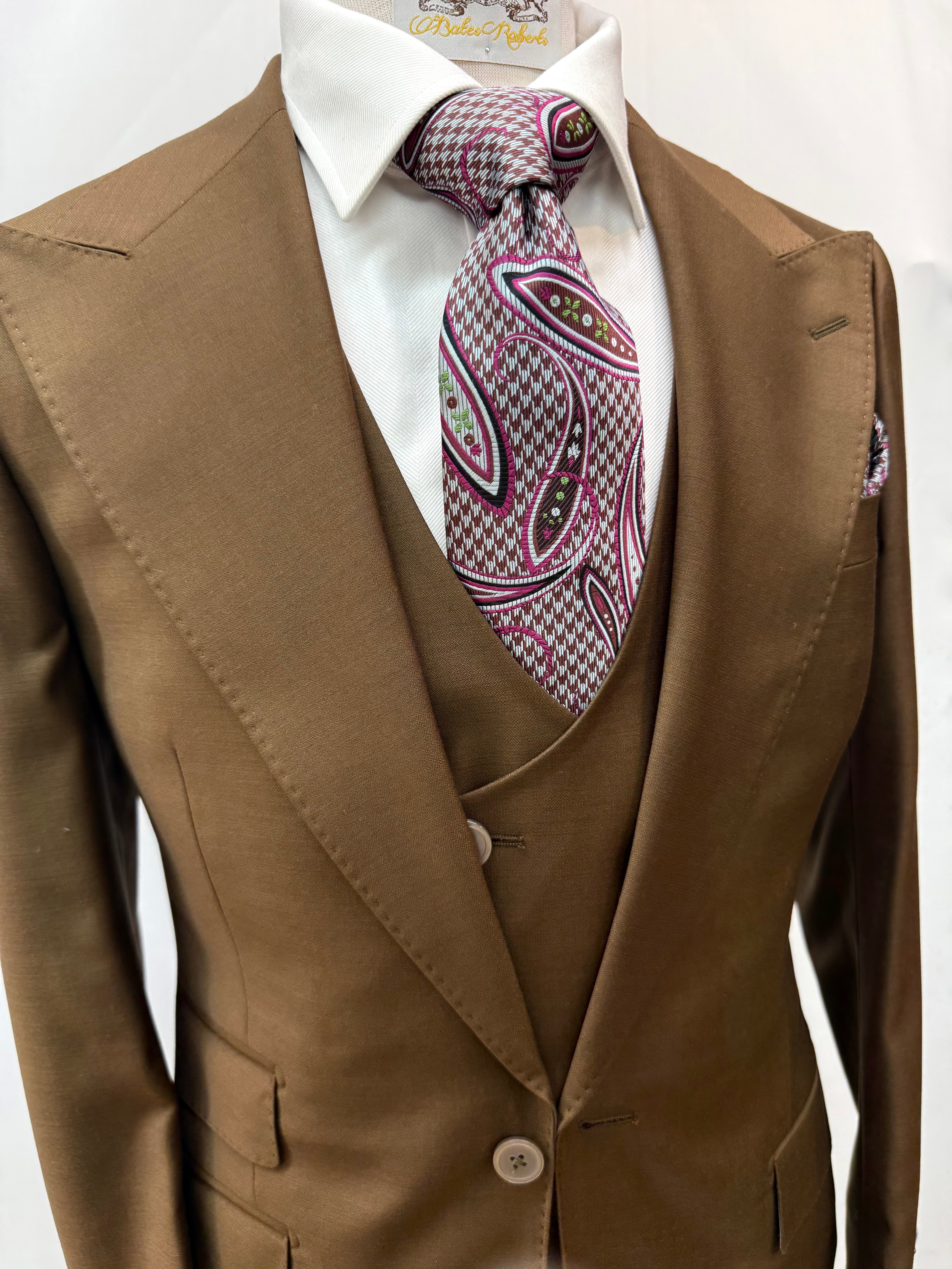 Tiglio Suit Tobacco