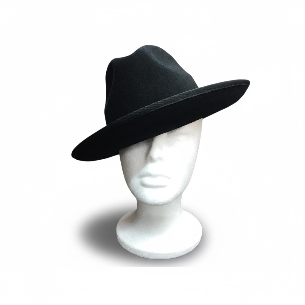 Black Felt Hat