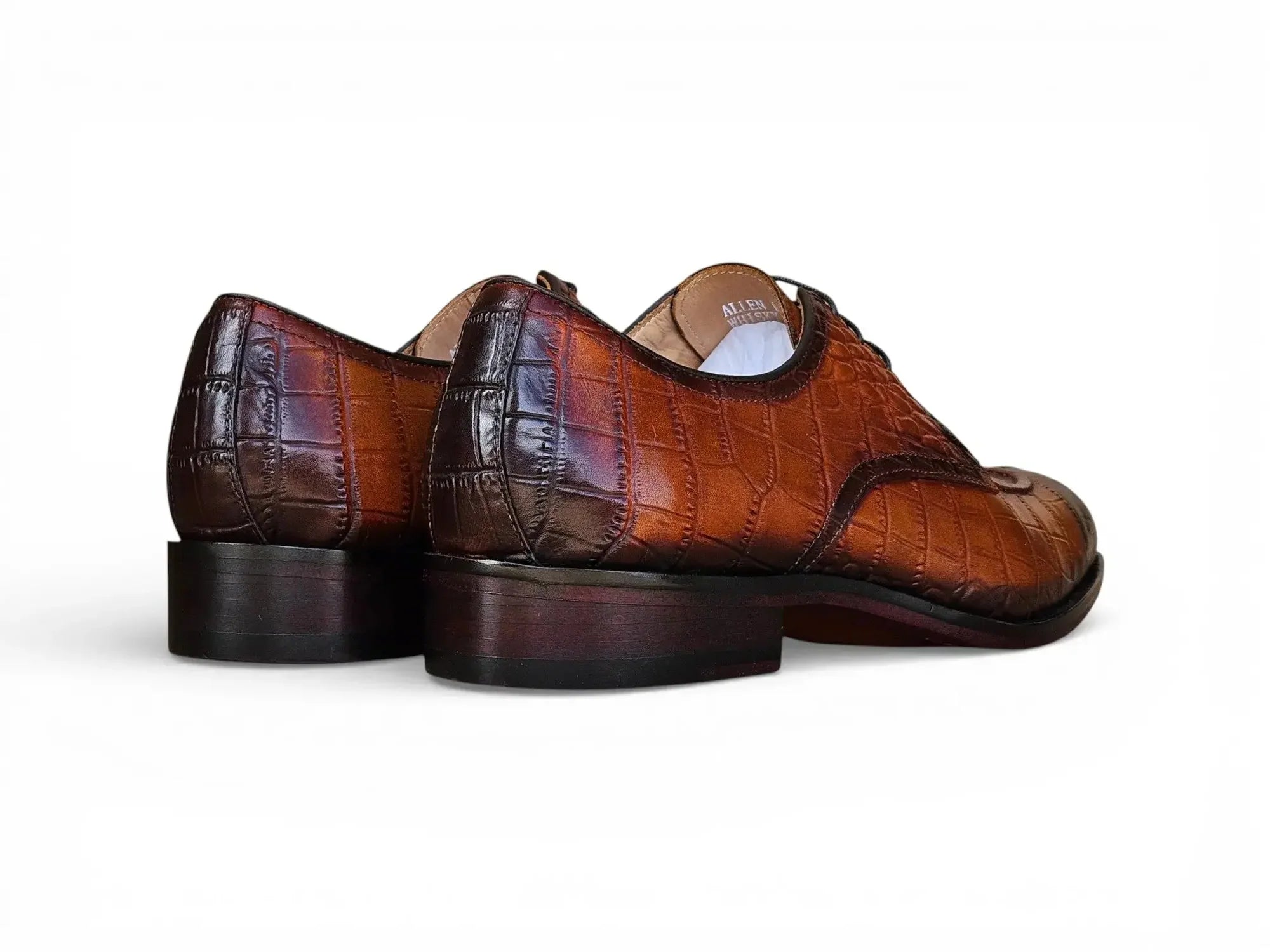 Carrucci Cognac Split Toe Derby