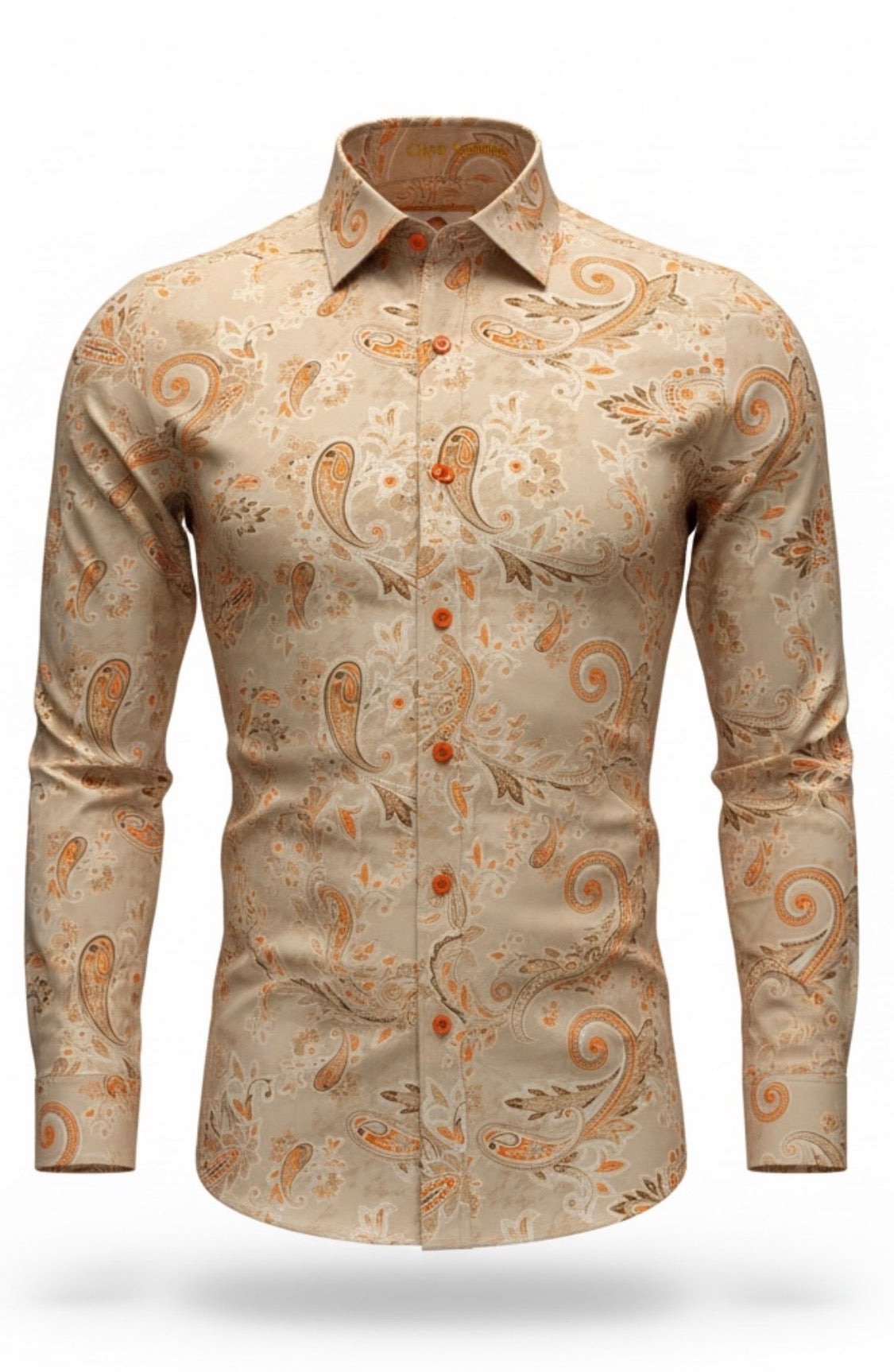 Couture Tan/Orange Shirt