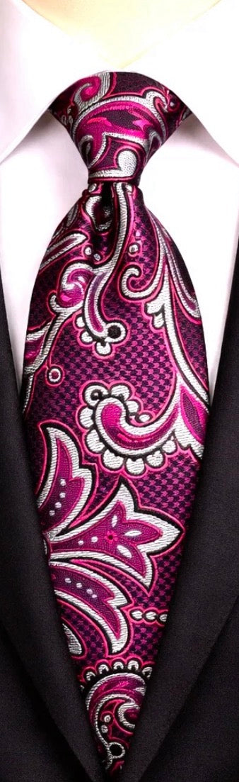 EMILIO FUCHSIA TIE